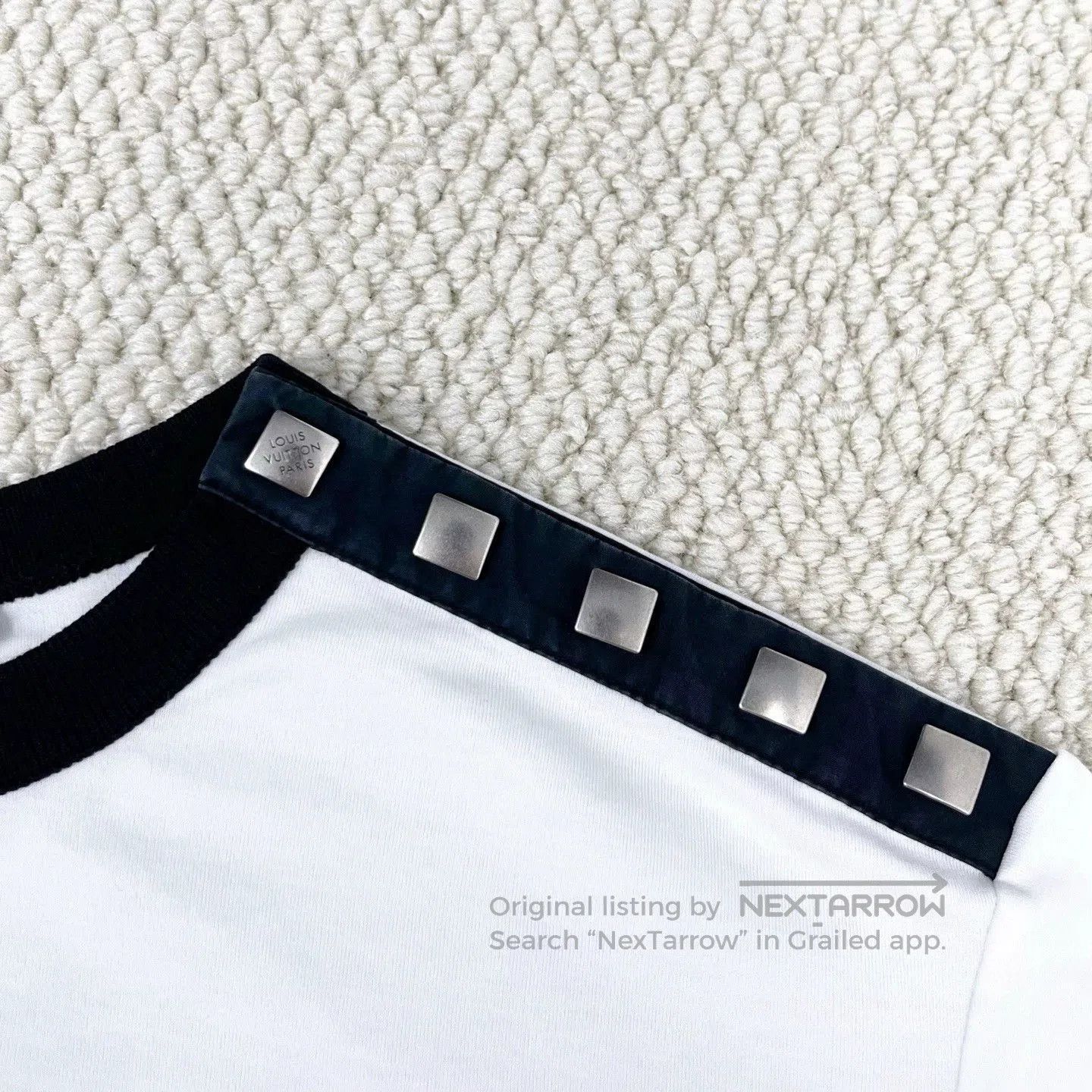 Louis Vuitton Louis Vuitton White Embroidered Short Sleeve. Size US XS / EU 42 / 0 - 6 Thumbnail