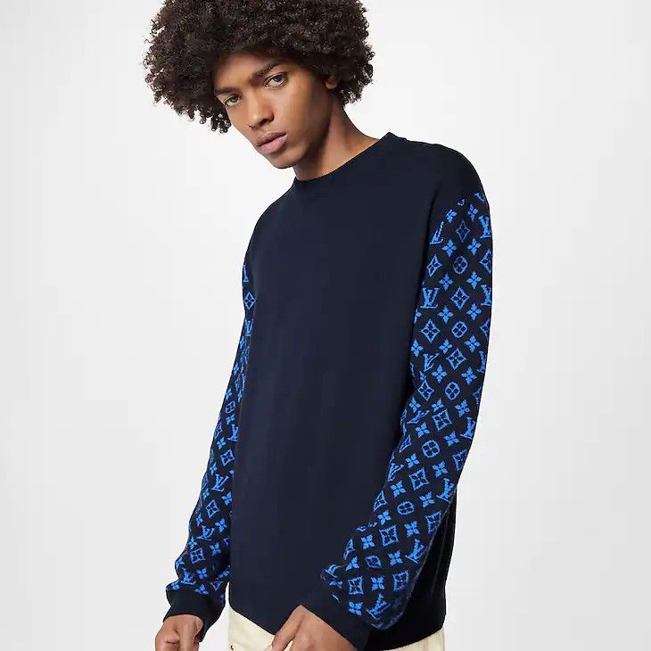 Louis Vuitton Monogram Mix Cashmere Crewneck Size US XS / EU 42 / 0 - 2 Thumbnail
