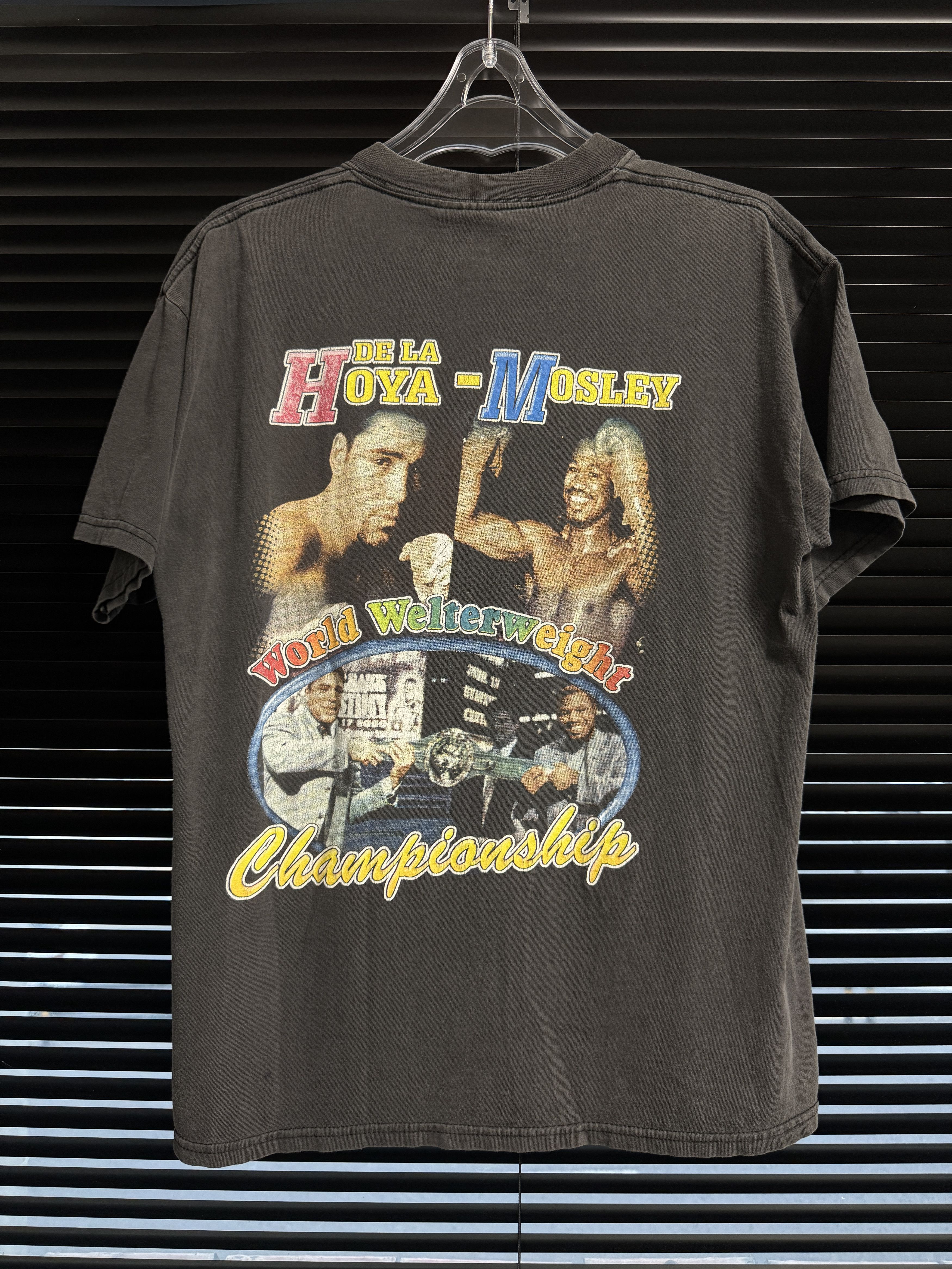 Rap Tees Vintage 2003 De La Hoya vs Mosley Boxing Rap Tee Size US L / EU 52-54 / 3 - 2 Thumbnail
