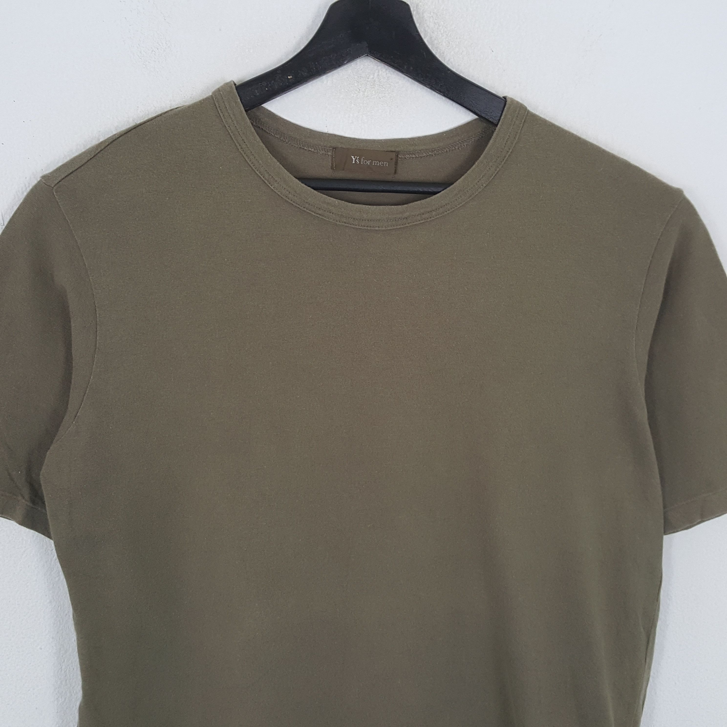 Vintage × Y's for Men × Yohji Yamamoto Y'S FOR MEN by YOHJI YAMAMOTO Japanese Designer Tshirt Size US L / EU 52-54 / 3 - 2 Thumbnail