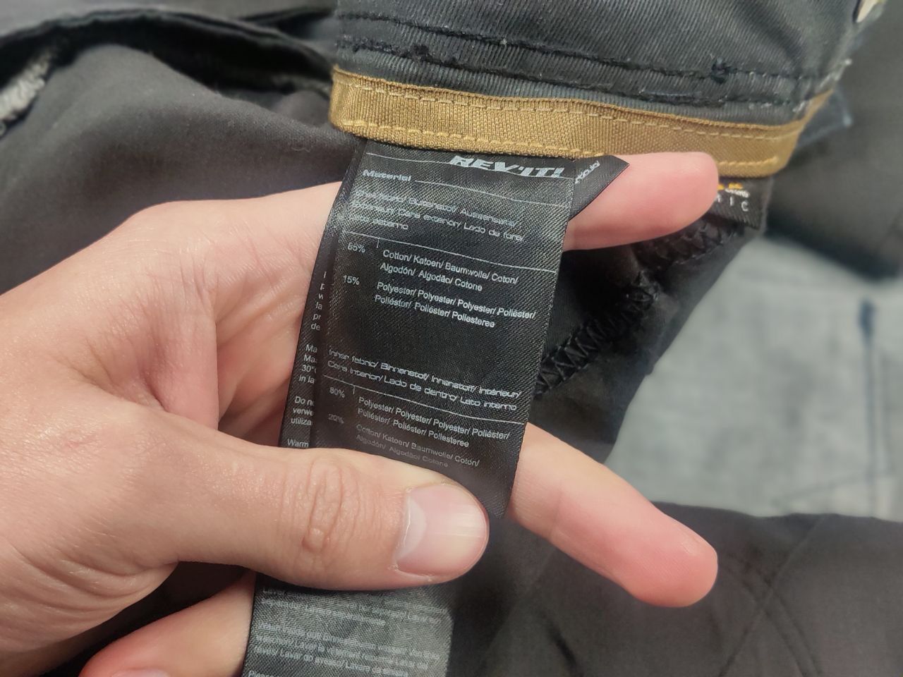 Alpinestars Revit Carnaby Motorcycle Cordura Knee Solid Blue Denim Jeans Size US 32 / EU 48 - 18 Thumbnail