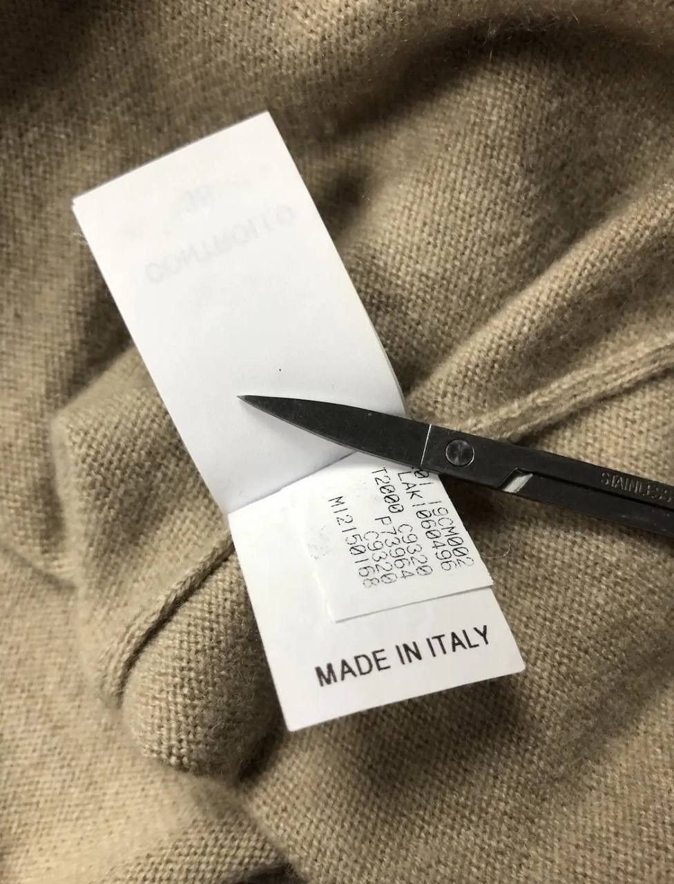 Brunello Cucinelli Brunello Cucinelli Cashmere Beige Sweater Pullover Italy Size US L / EU 52-54 / 3 - 15 Thumbnail