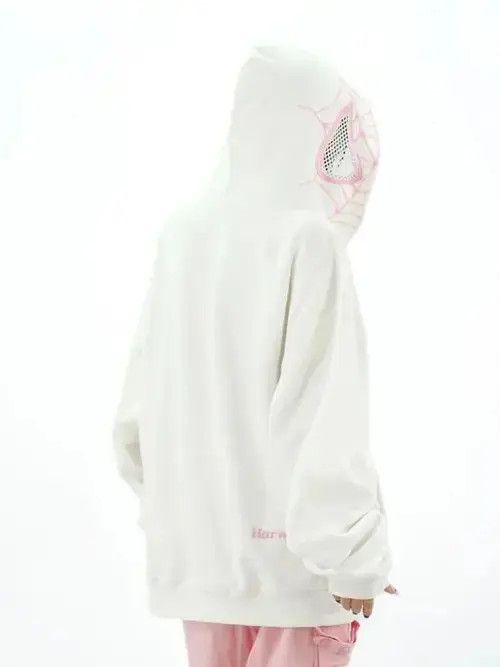 Designer Hoodie Vintage Embroidery Y2K Spiderman Full Zip-Hoodie Size M / US 6-8 / IT 42-44 - 4 Thumbnail