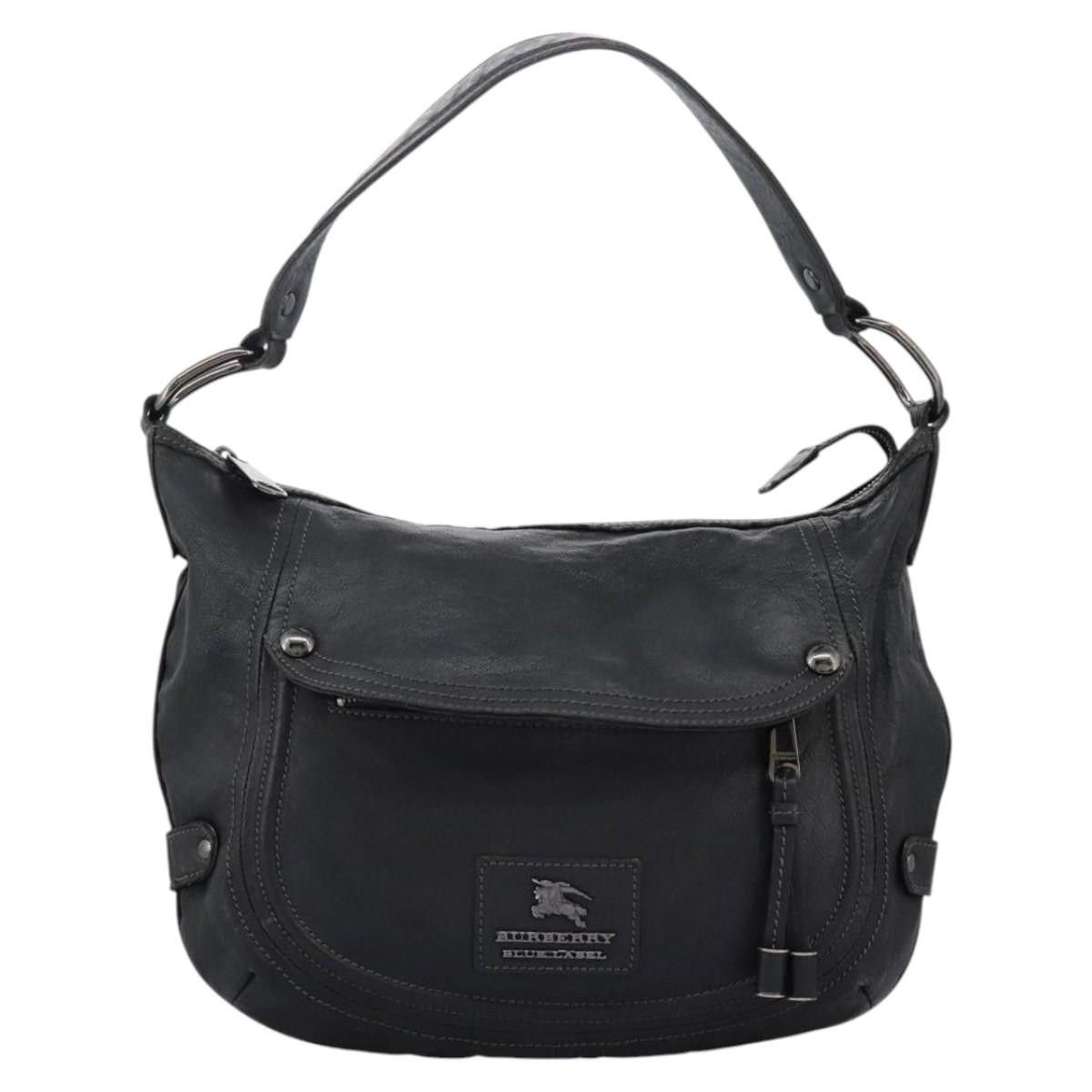 Burberry Blue Label Black Leather Shoulder Bag (Pre-Owned) Size ONE SIZE - 1 Thumbnail