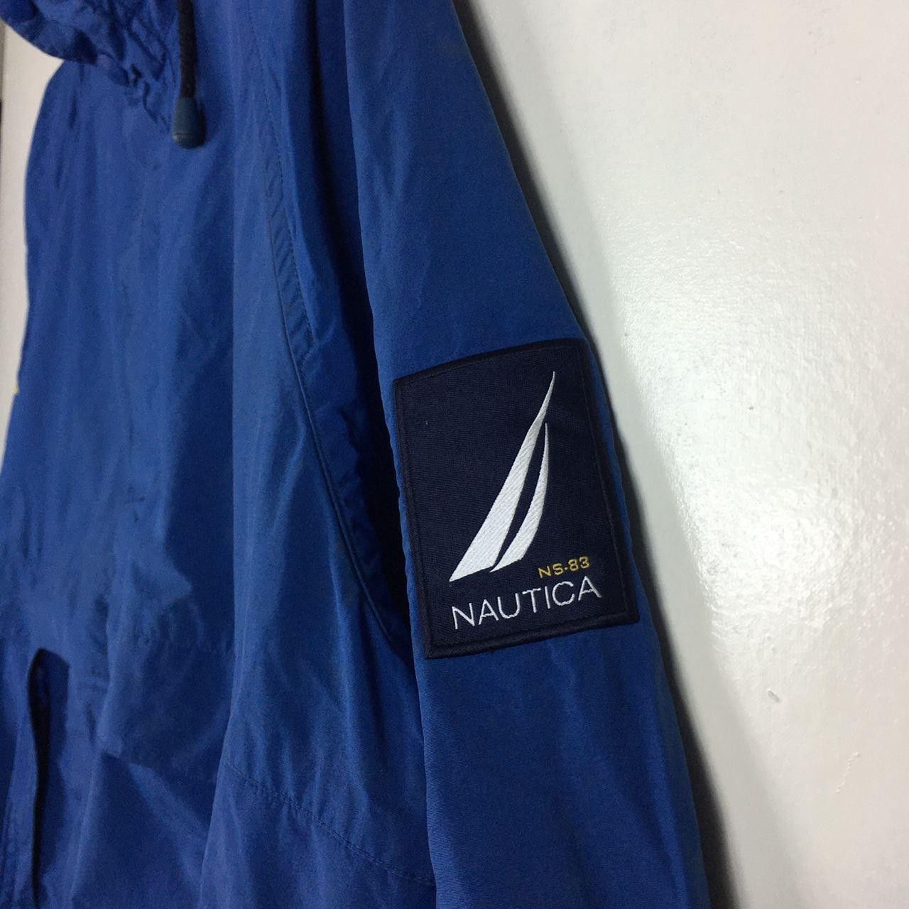 Vintage Vtg 1983 NAUTICA J Crew Challenge Sailing Gear Windbreaker Size US L / EU 52-54 / 3 - 3 Thumbnail