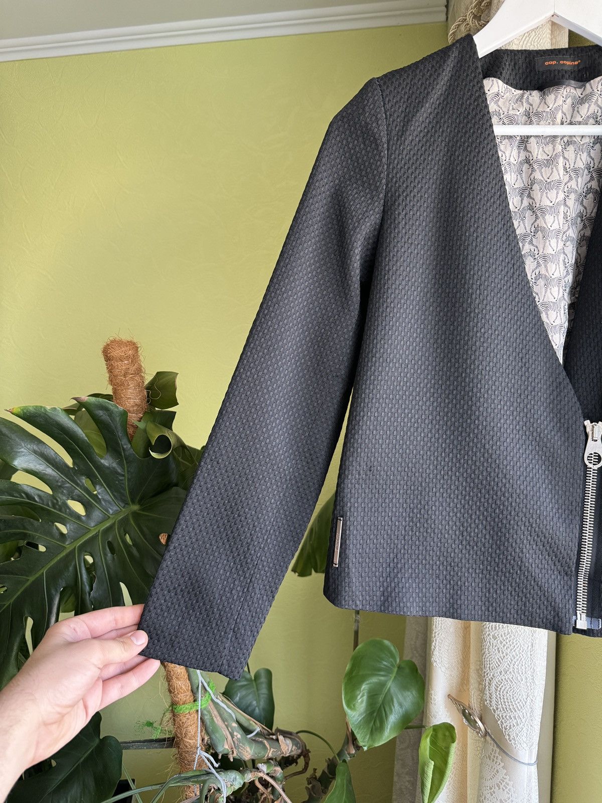 Cop Copine Cop Copine Asymmetric Zip Blazer Avant Garde Jpg style Size S / US 4 / IT 40 - 6 Thumbnail