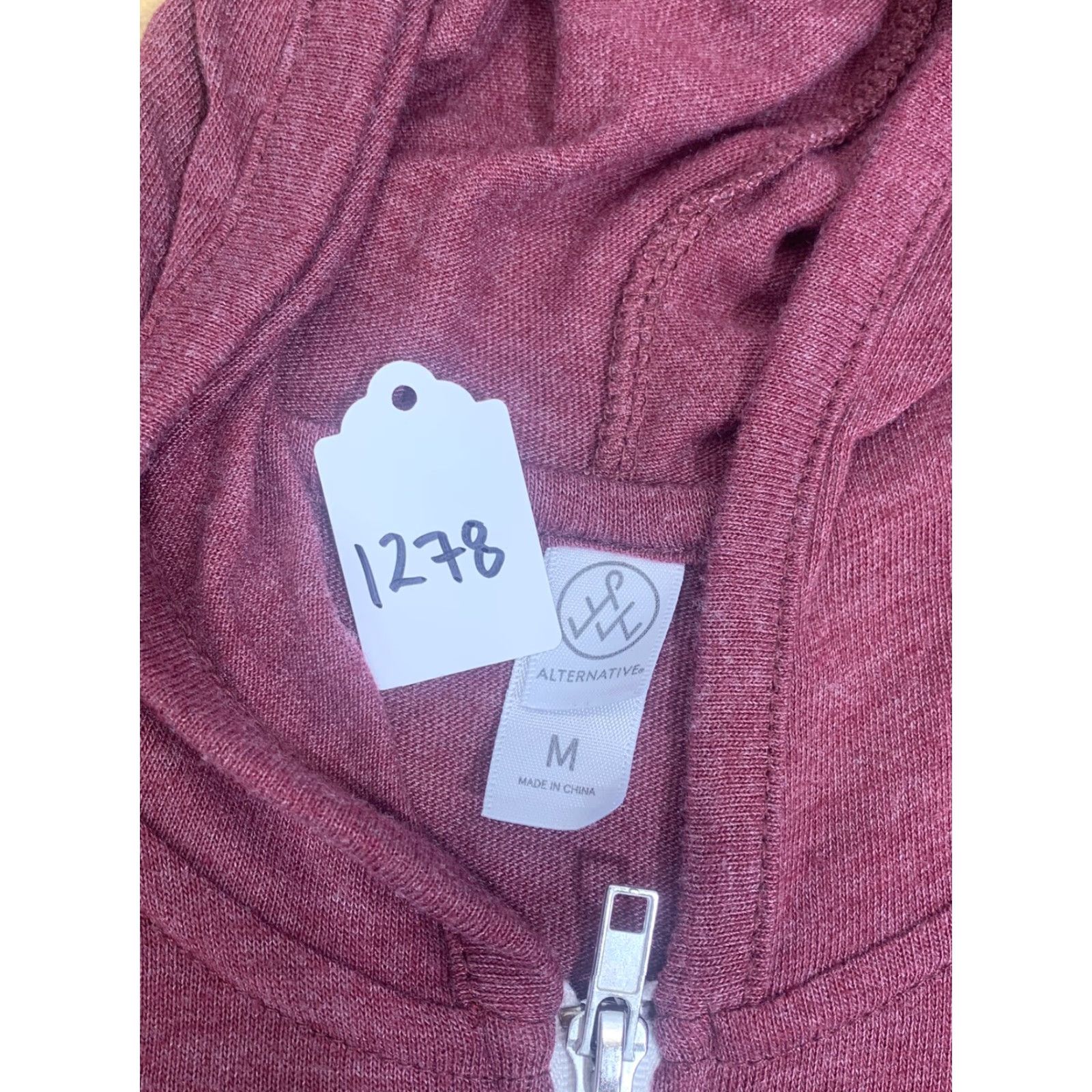 Vintage Alternative Light Red Jacket The Greatest Day Ever Hawaii Sunset Jacket Womens M Red Lightweight Hooded Full Zip Zipper Aloha 90s? Size M / US 6-8 / IT 42-44 - 3 Thumbnail