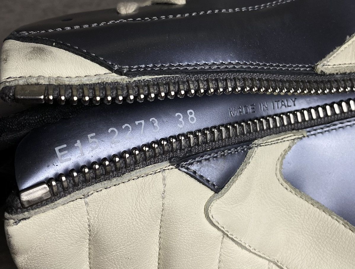 Rick Owens RICK OWENS - SS15 FAUN METALLIC SILVER GEOBASKET Size US 8 / IT 38 - 14 Thumbnail