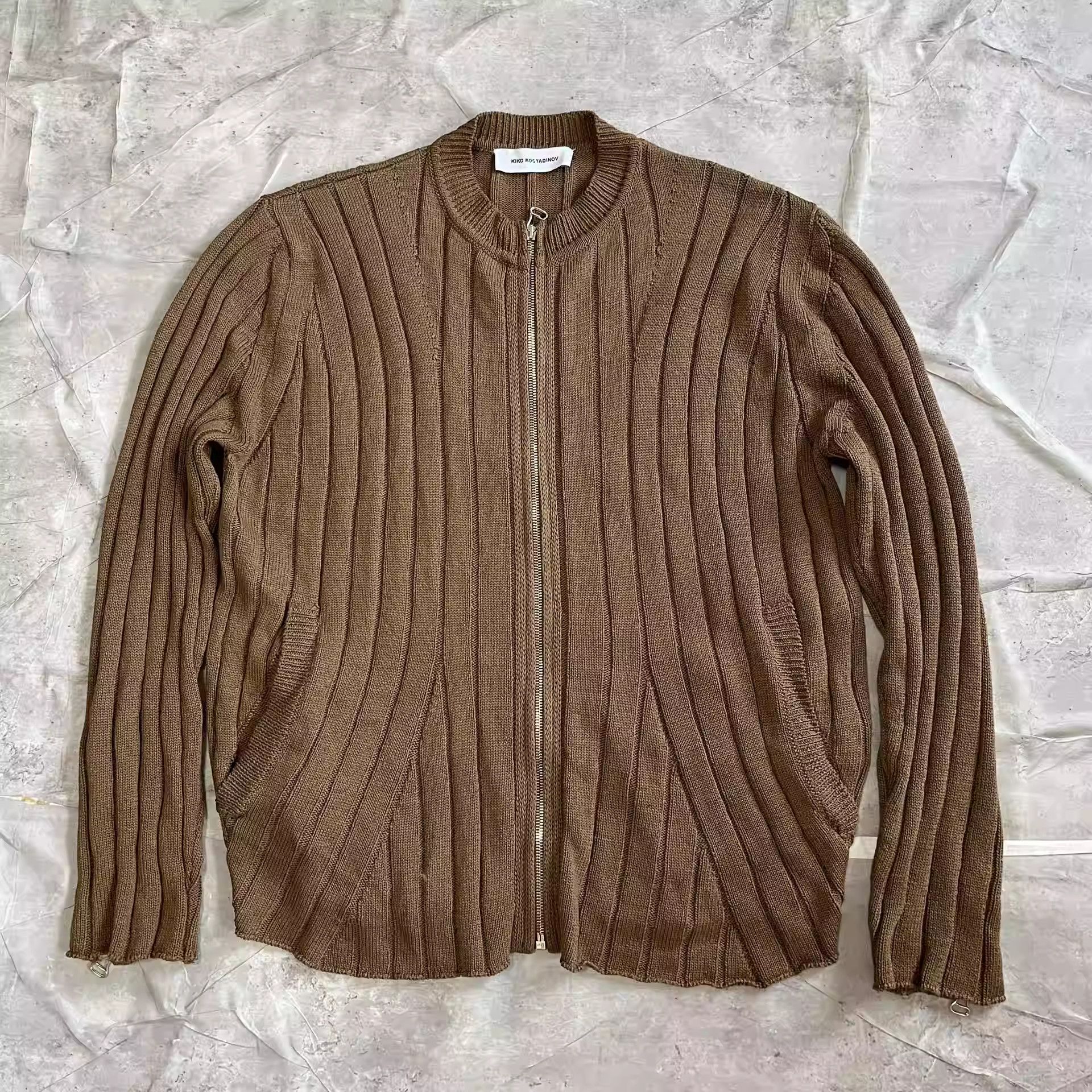 Kiko Kostadinov Kiko Kostadinov 21fw Zipper Cardigan Sweater | Grailed