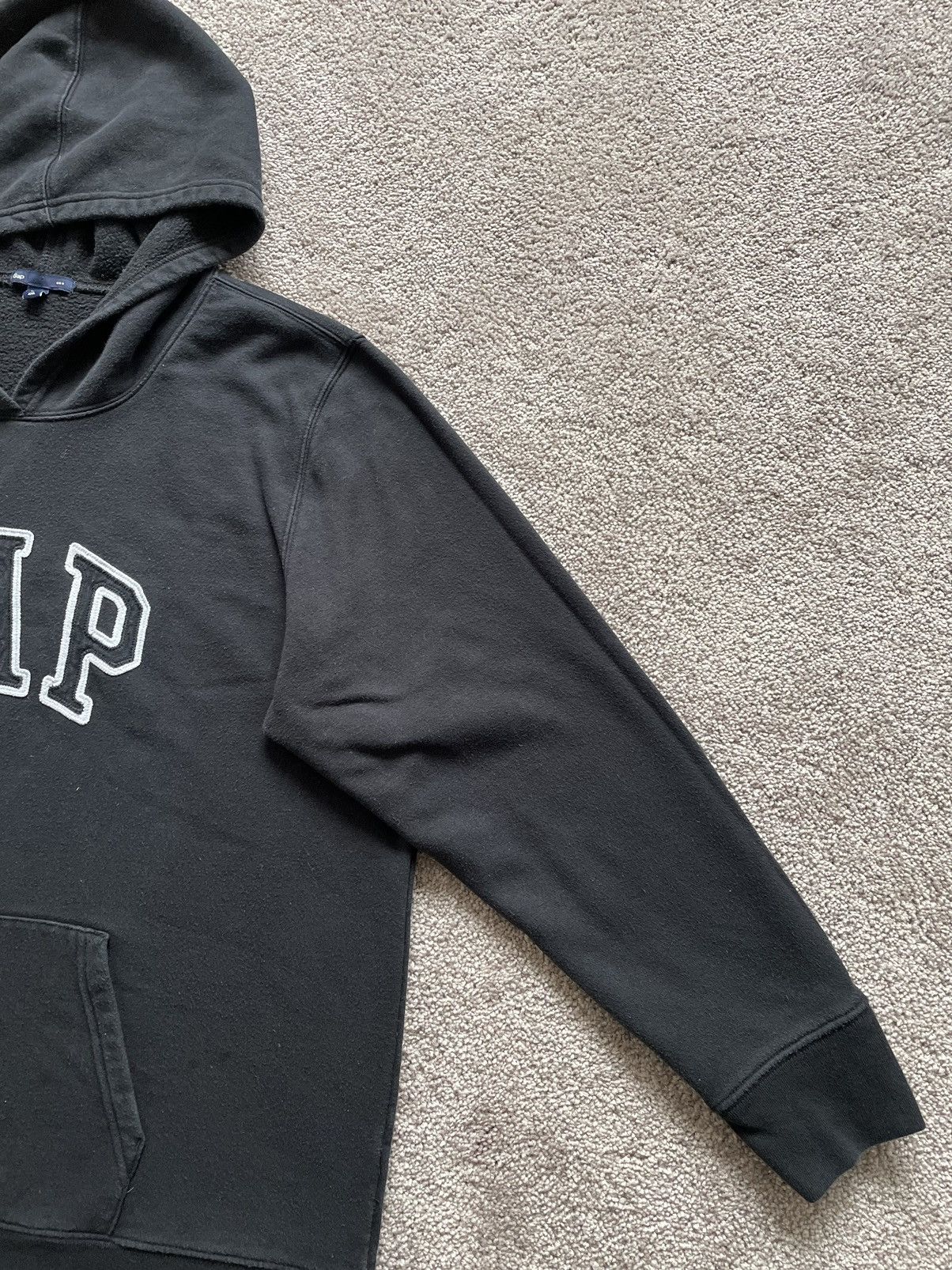Gap × Vintage Early 2000s Gap Simple Logo Hoodie Size US L / EU 52-54 / 3 - 4 Thumbnail