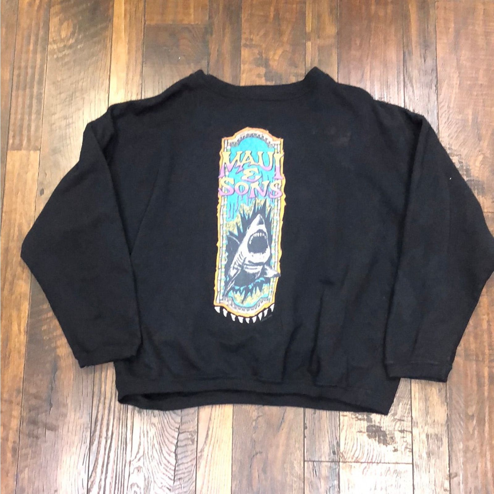 Maui and Sons Vintage 1995 Maui and Sons Sweatshirt L Size US L / EU 52-54 / 3 - 1 Thumbnail
