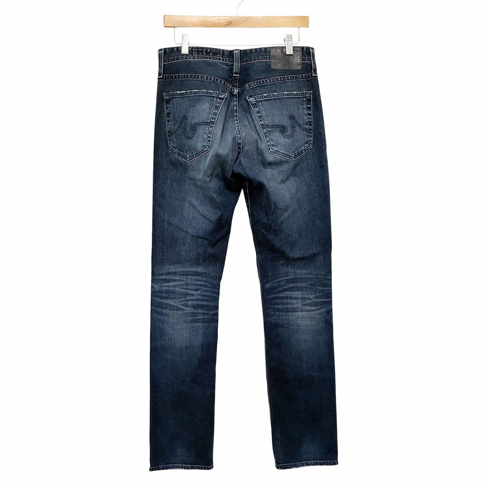 AG Adriano Goldschmied AG Adriano Goldschmied Everett Slim Straight Jeans Sz 30x34 Size US 30 / EU 46 - 5 Thumbnail