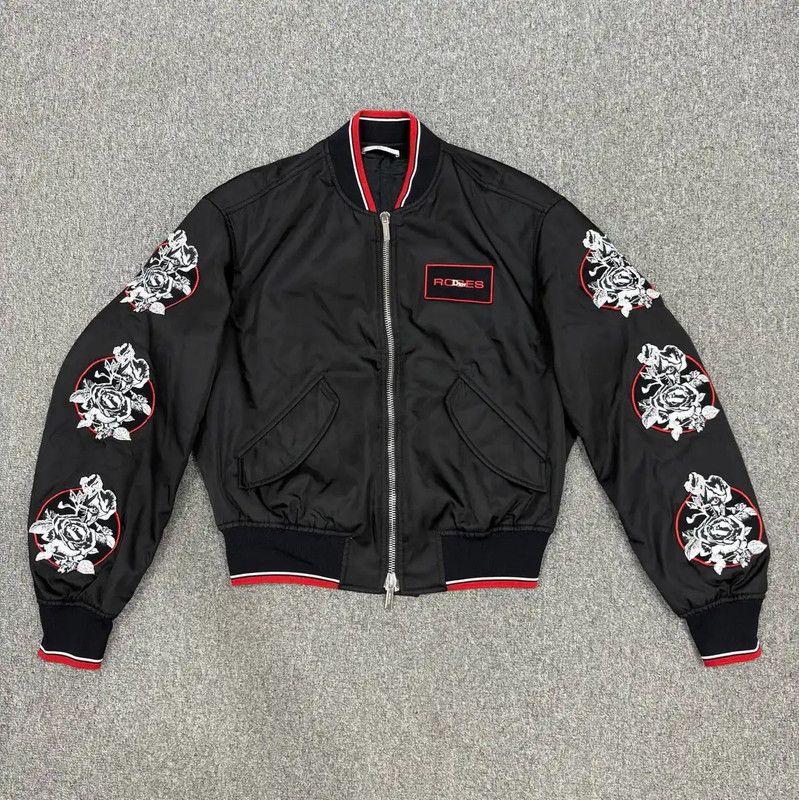 Dior Dior Black Polyester Bomber Jacket for Men 0089 Size US M / EU 48-50 / 2 - 1 Thumbnail