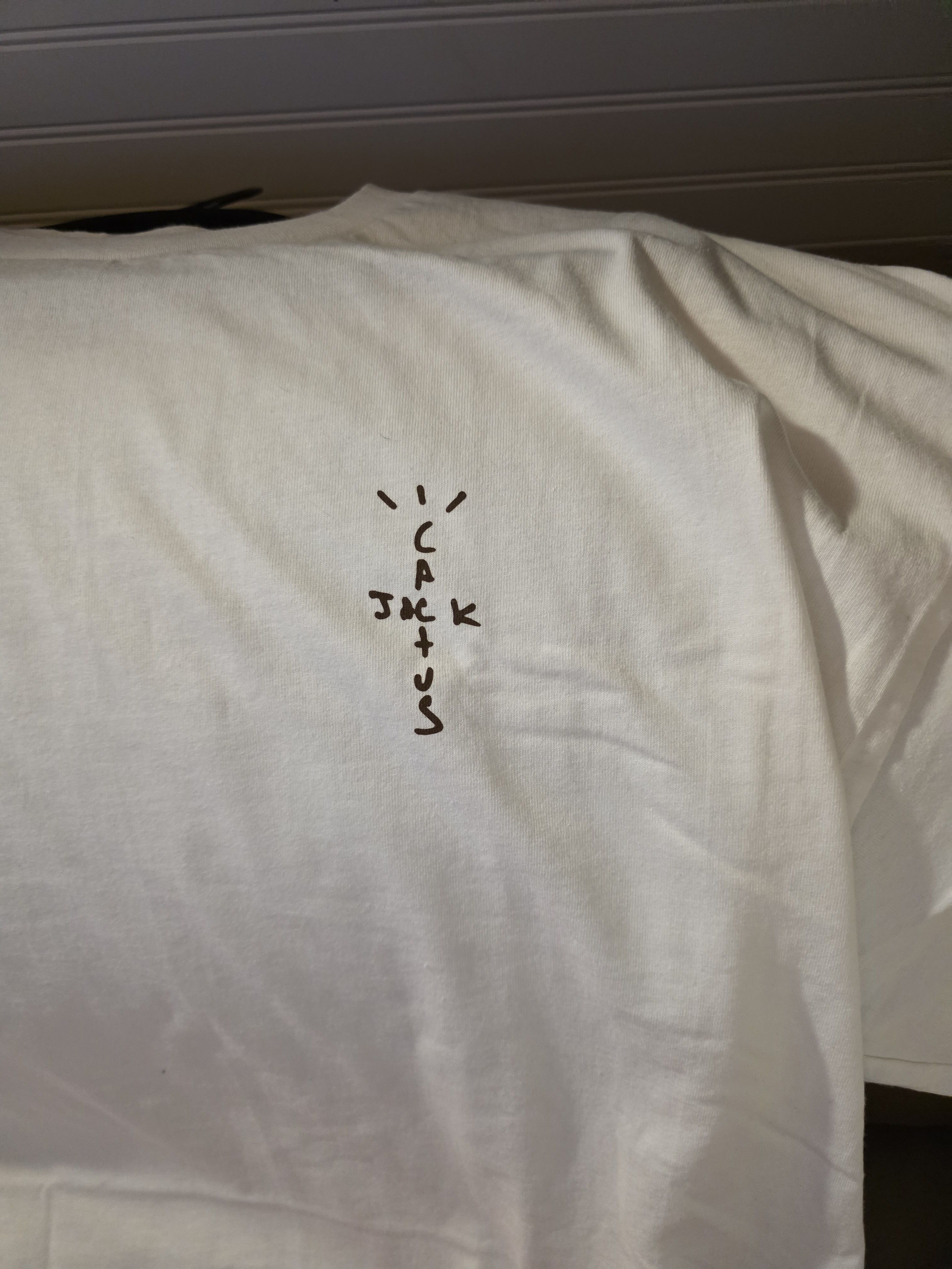 Travis Scott Cactus Jack pocket logo tee Size US XXL / EU 58 / 5 - 2 Thumbnail