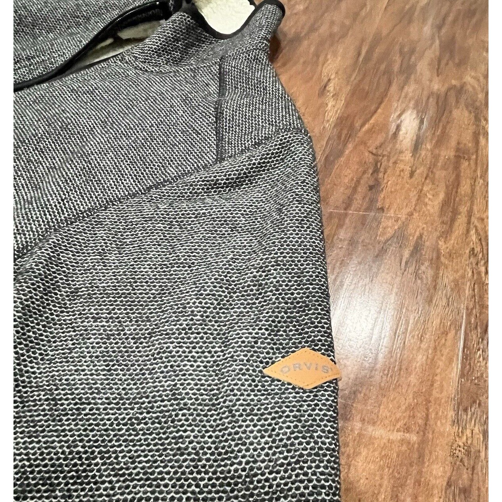 Orvis Orvis Men's Size 2XL Pullover Sweater Sherpa Lined Gray Size US XXL / EU 58 / 5 - 6 Thumbnail
