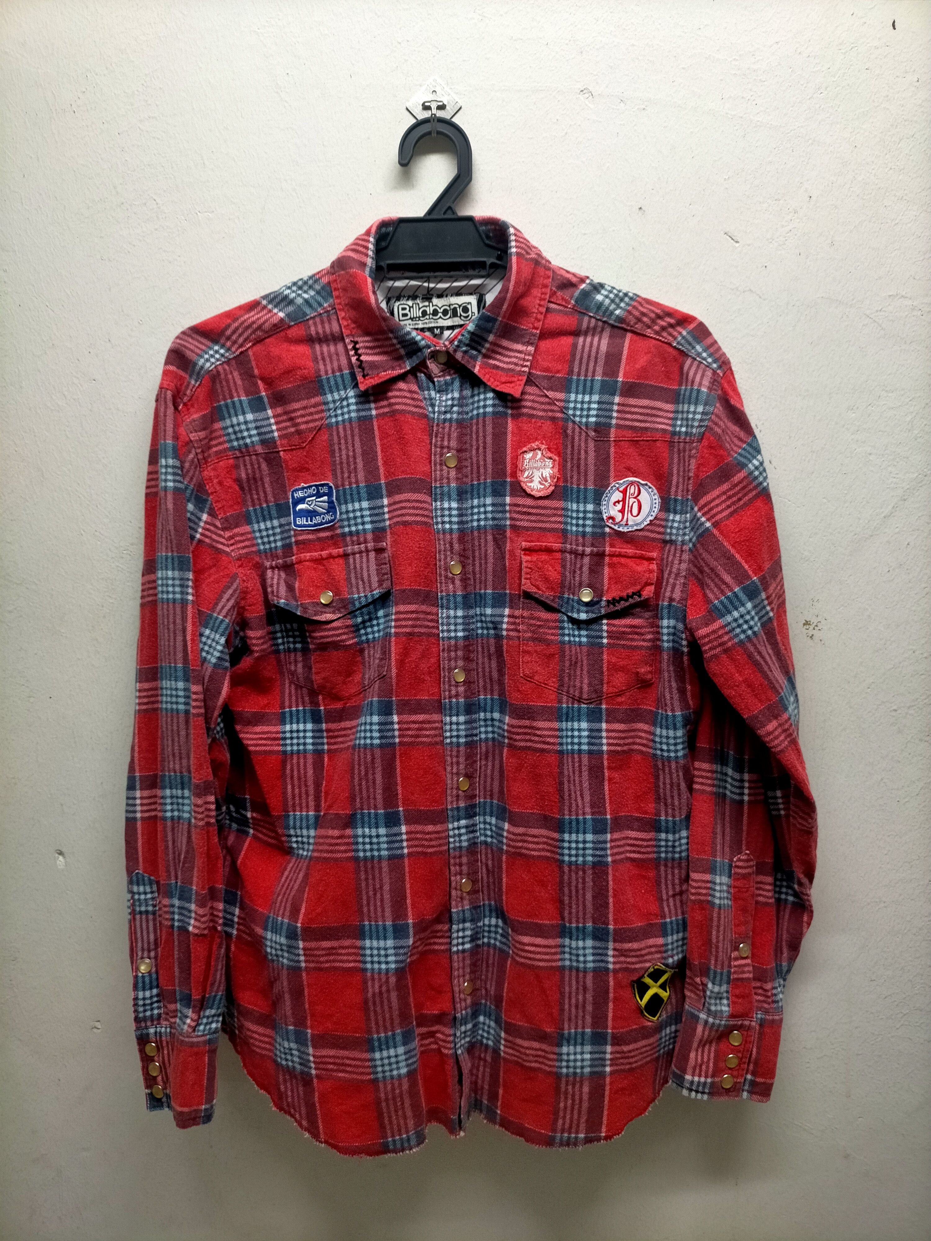 Billabong × Vintage Vintage Billabong Western Shirts Button Up Size US M / EU 48-50 / 2 - 2 Thumbnail