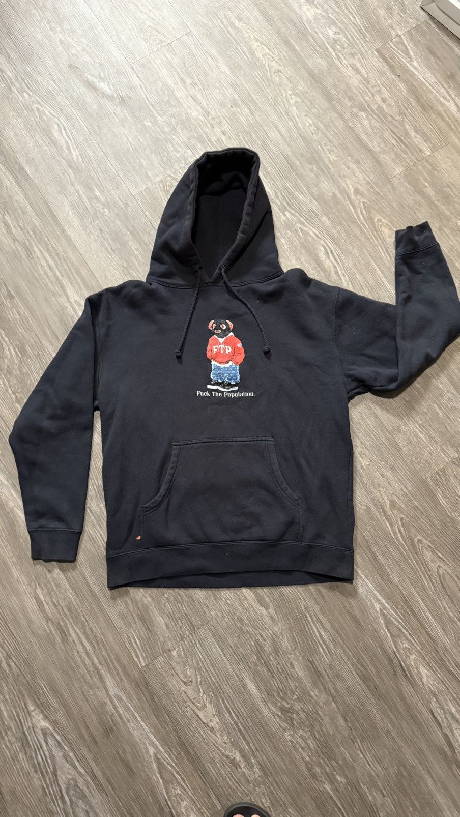 Ftp Bear Hoodie | Grailed