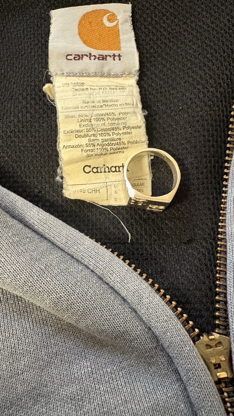 Carhartt Vintage Carhartt zip up hoodie Size US L / EU 52-54 / 3 - 6 Thumbnail