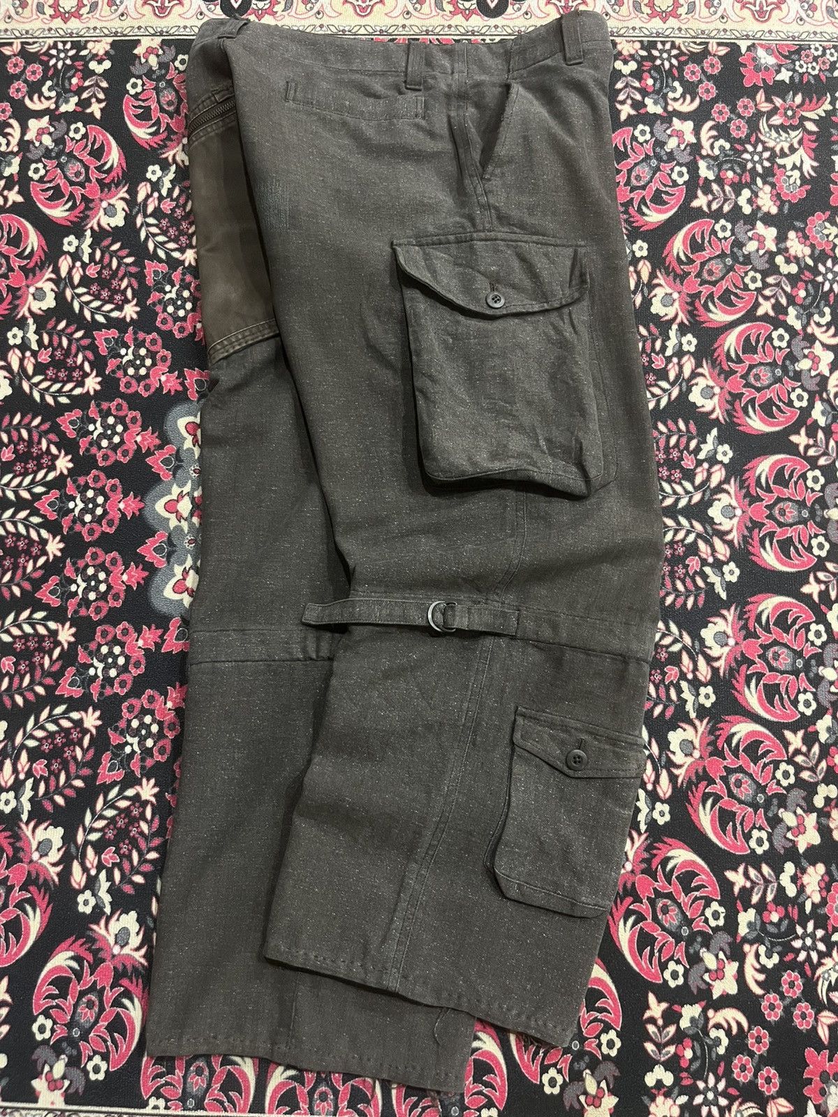 291295=Homme 291295 Homme Multi Pocket Tactical Cargo Strap Pants Size US 33 - 2 Thumbnail