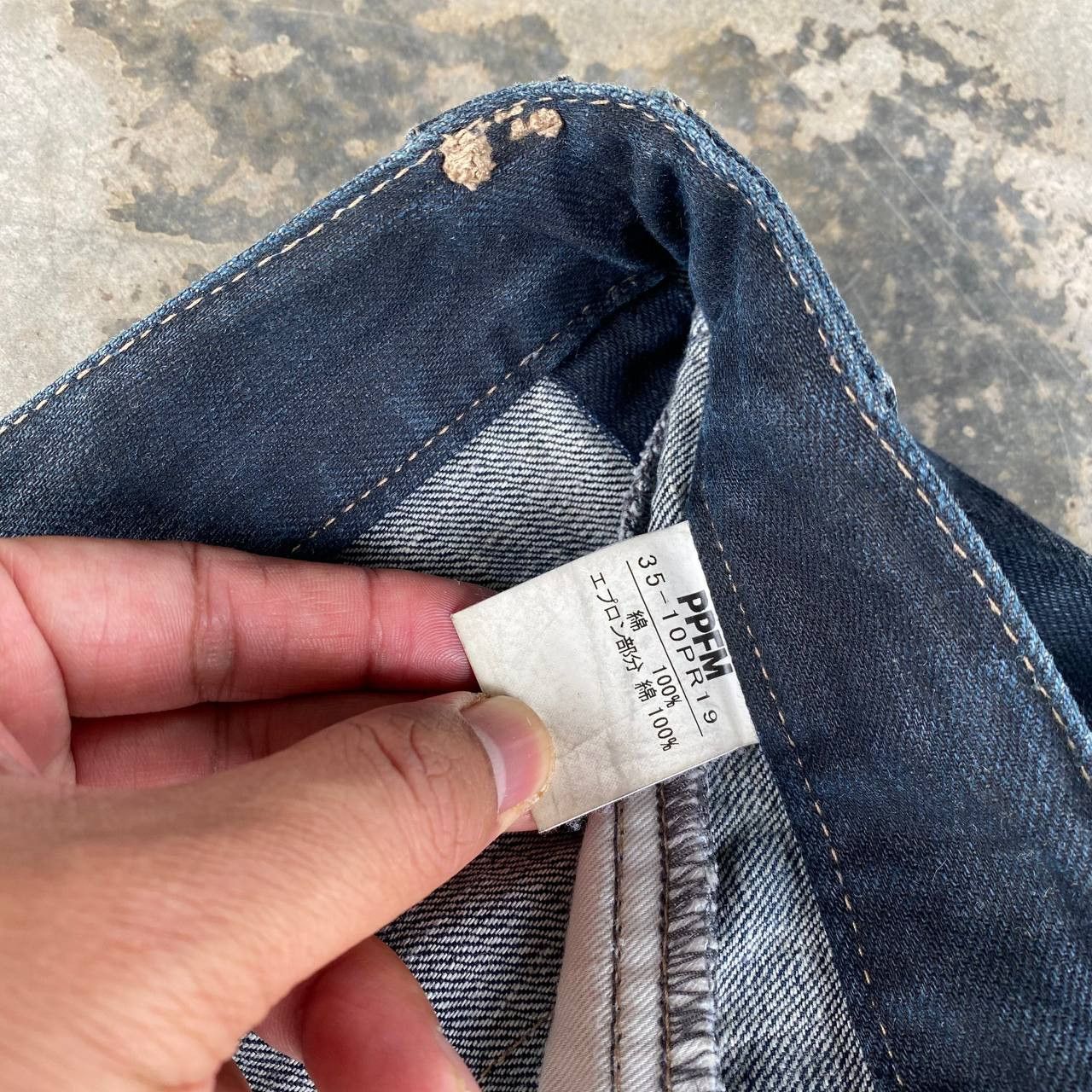 PPFM Rare Archival PPFM "Yellow Riot" Paratrooper Cargo Denim Size US 35 - 8 Thumbnail