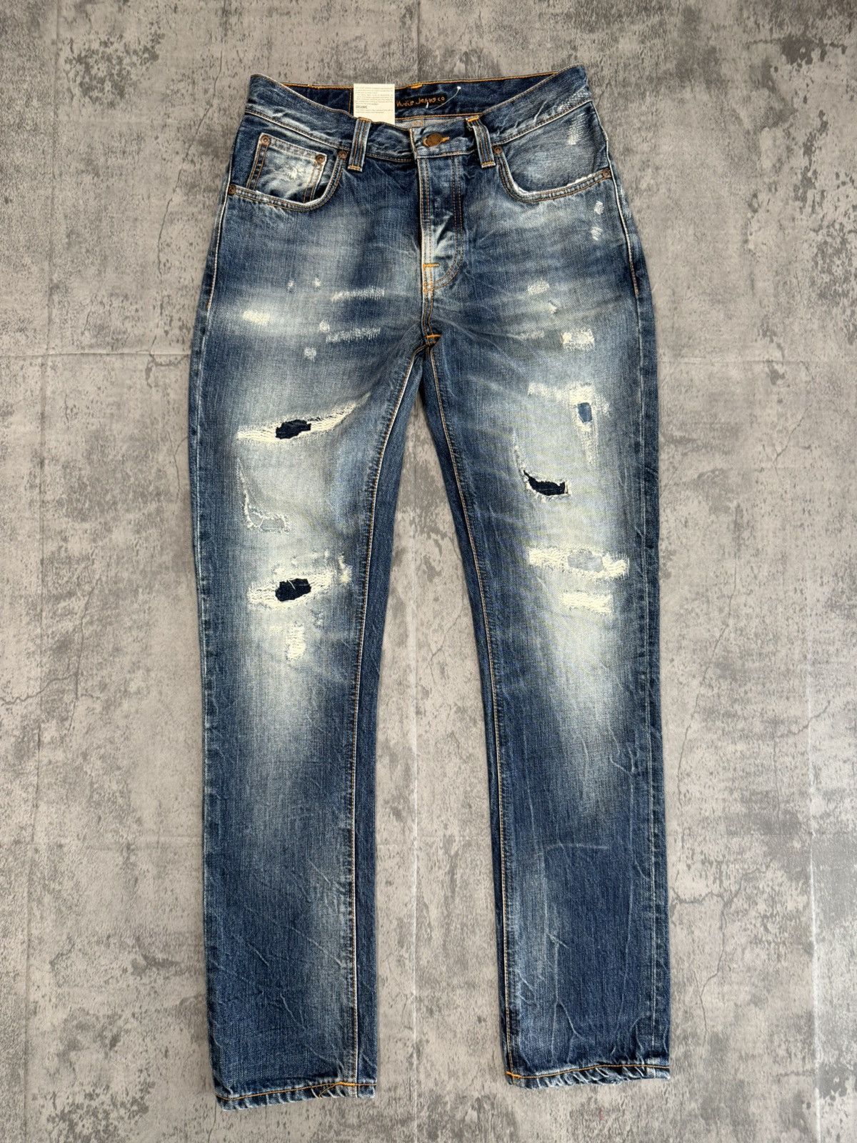 Nudie Jeans Nudie Jeans GRIM TIM DAVID REPLICA- 30 Size US 30 / EU 46 - 6 Thumbnail