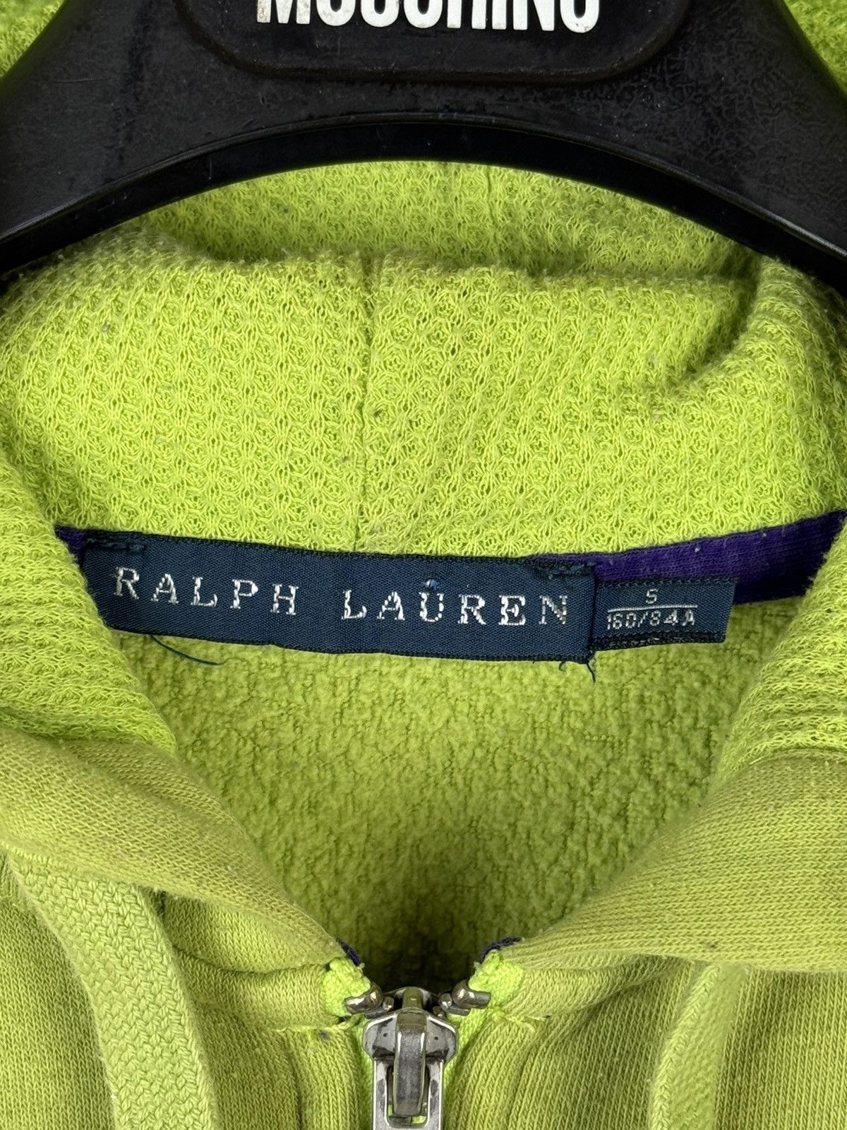 Polo Ralph Lauren Vintage Polo Ralph Lauren Big Pony Zip Hoodie Green S Size S / US 4 / IT 40 - 8 Thumbnail