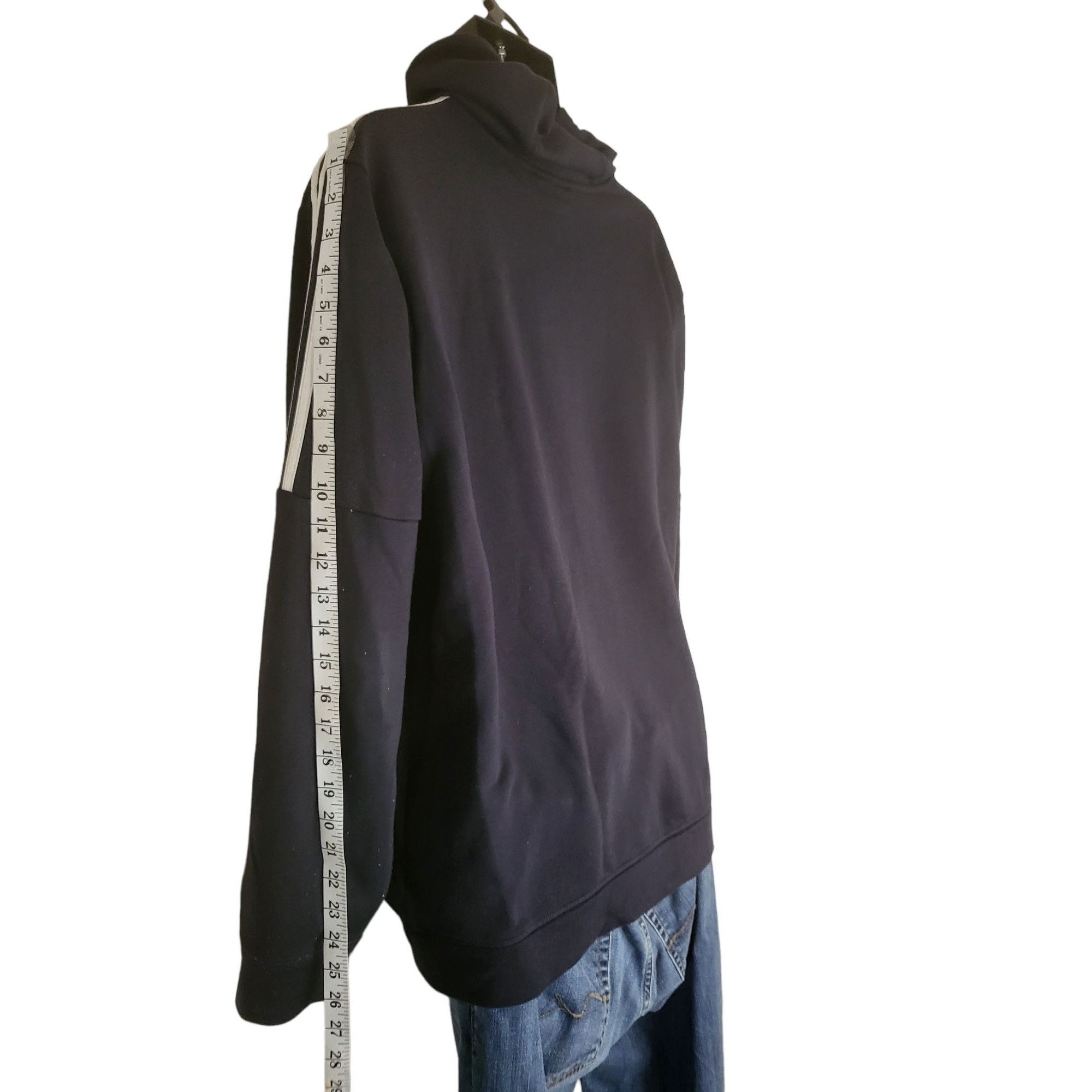 Adidas Adidas Hooded Track Jacket Men Sz XL Full Zip Black Workout Size US XL / EU 56 / 4 - 5 Thumbnail