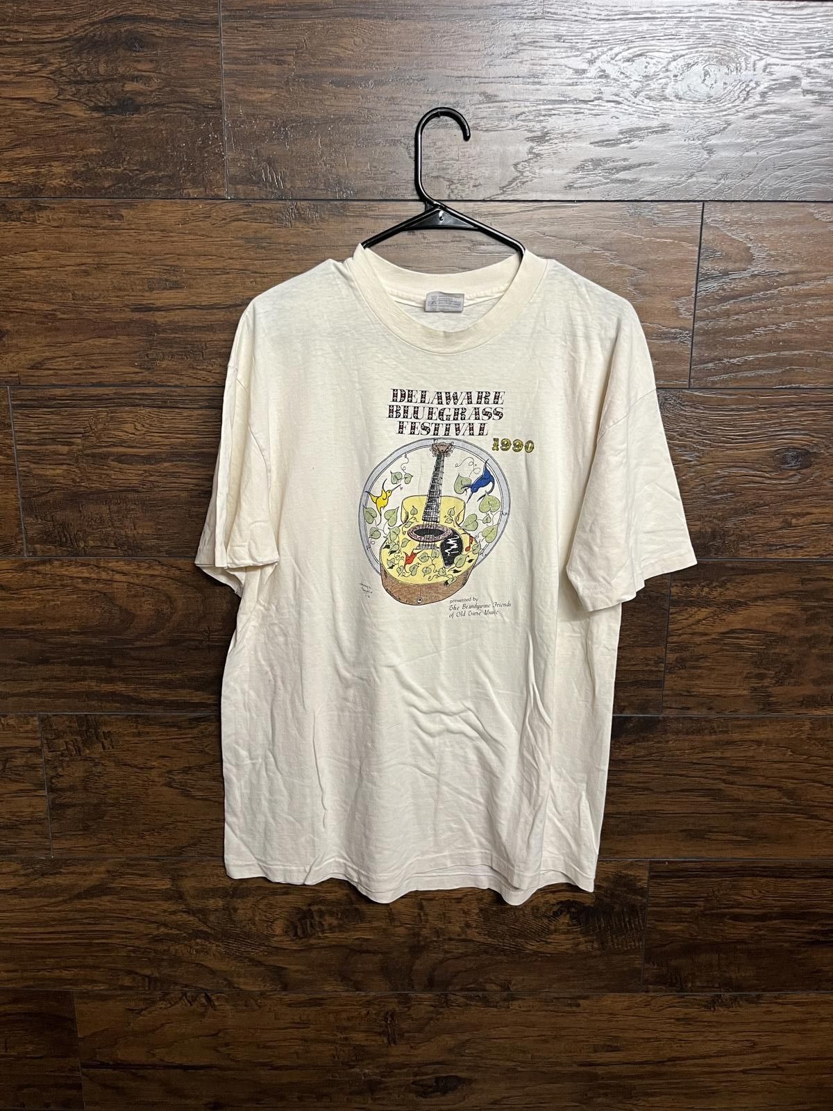 Designer Delaware Bluegrass Festival 1990 T-shirt Brandywine XL Size US XL / EU 56 / 4 - 1 Thumbnail