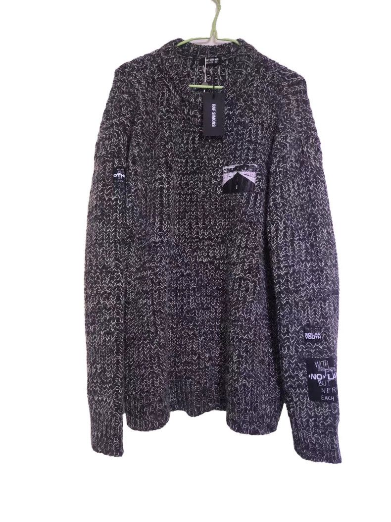 rafsimons ニット 20aw Raf simons 20aw autumn and winter silhouette sweater