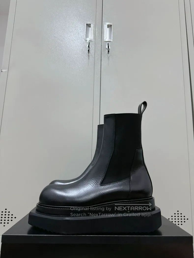 Rick Owens Rick Owens Top Tier Coffin Sole Chelsea Boots Size US 8.5 / EU 41-42 - 4 Thumbnail