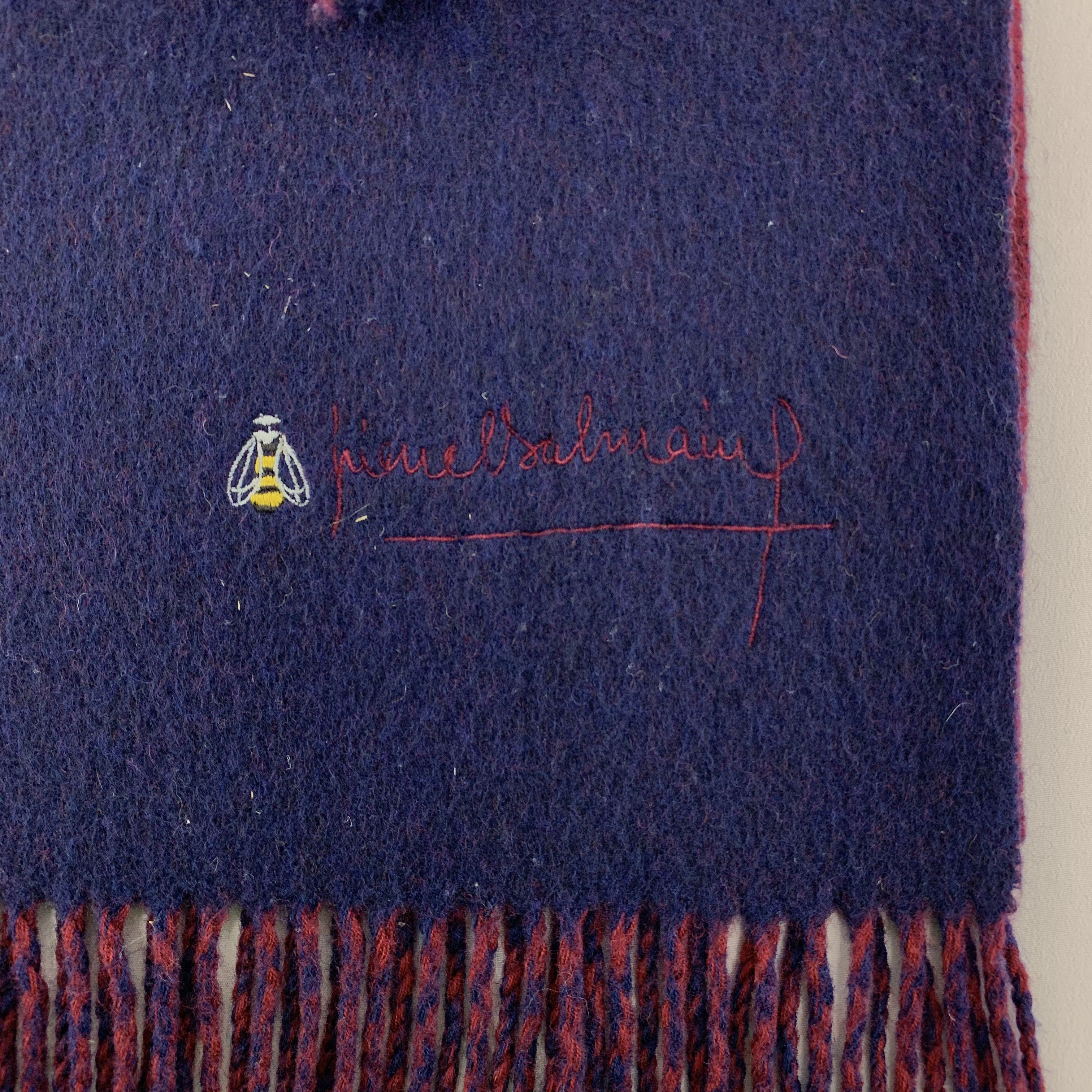 Pierre Balmain Pierre Balmain Scarf Wool Muffler Neck Wrap BL5036 Size ONE SIZE - 3 Thumbnail