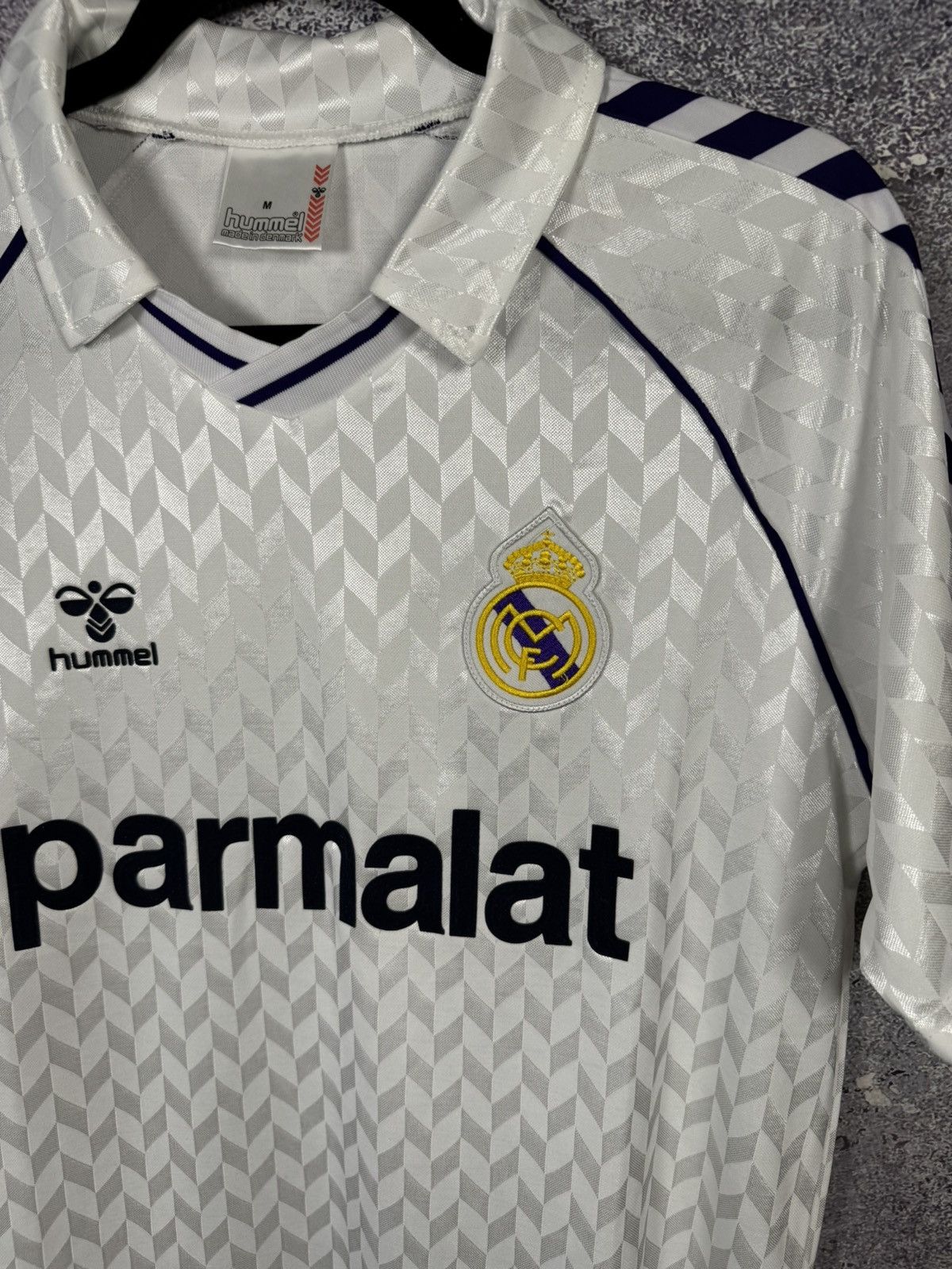 Other Retro 80’s Real Madrid 1986/87 Fan Soccer Jersey Size US M / EU 48-50 / 2 - 6 Thumbnail