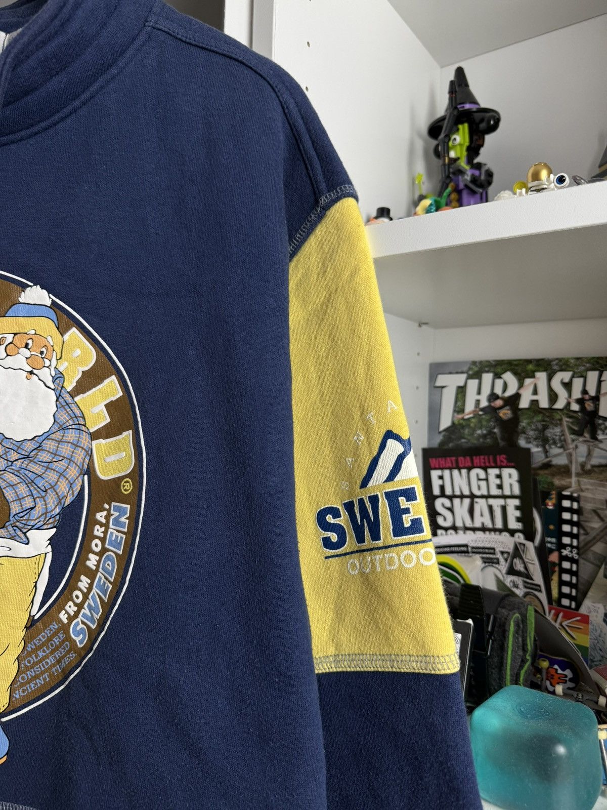 Japanese Brand × Vintage Vintage 80s Santaworld baggy printed sweatshirt XXL cartoon Size US XXL / EU 58 / 5 - 6 Thumbnail