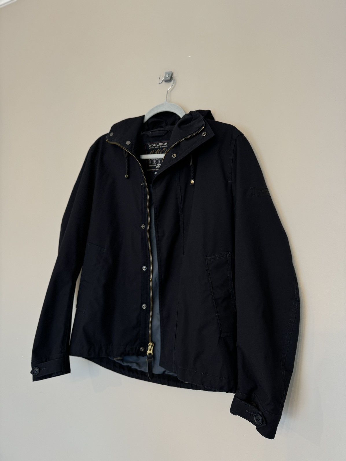 Woolrich Woolen Mills Woolrich zip up jacket navy high quality Size US S / EU 44-46 / 1 - 2 Thumbnail