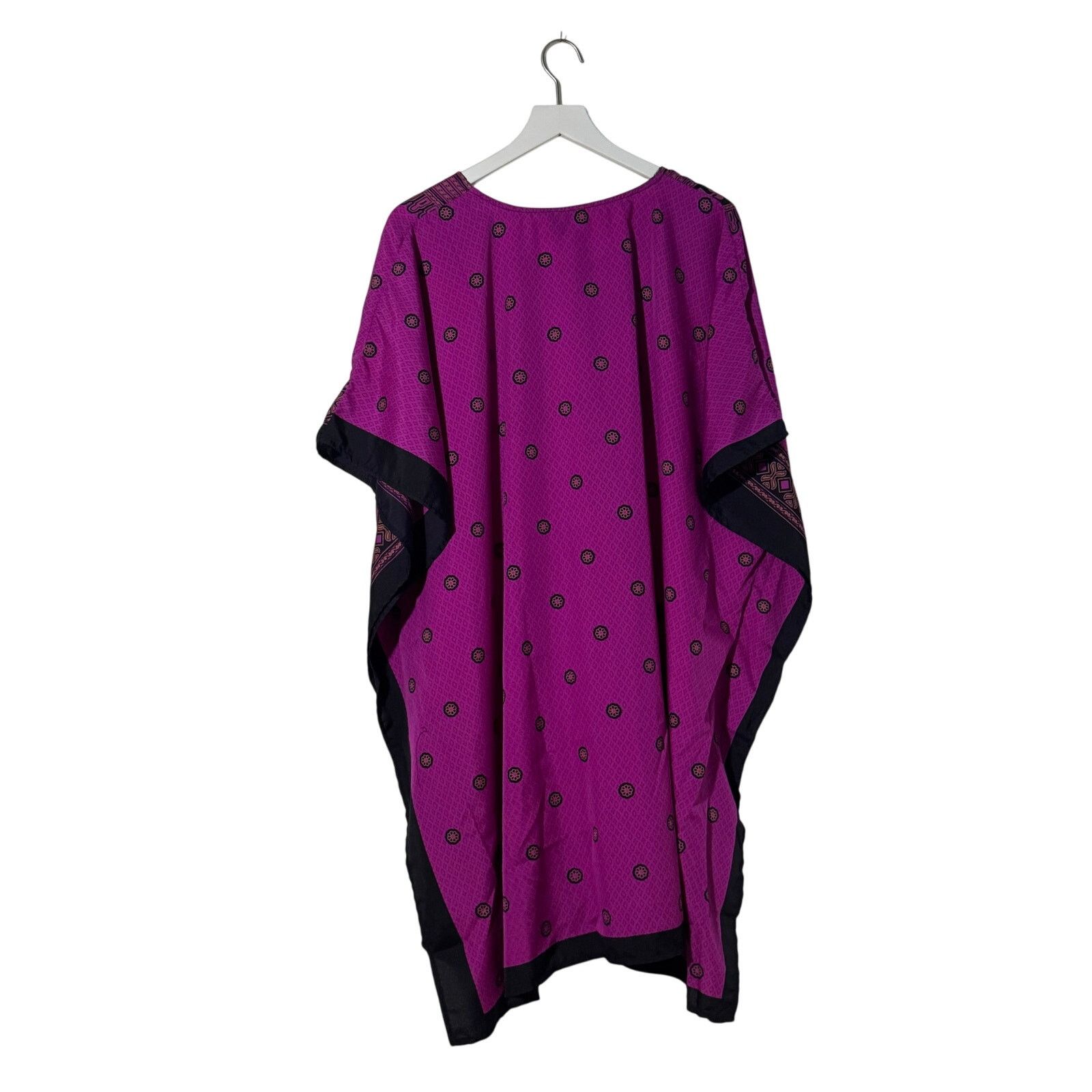Other Good Times Magenta Kaftan Cover-Up One Size Tunic Dress Size ONE SIZE - 3 Thumbnail