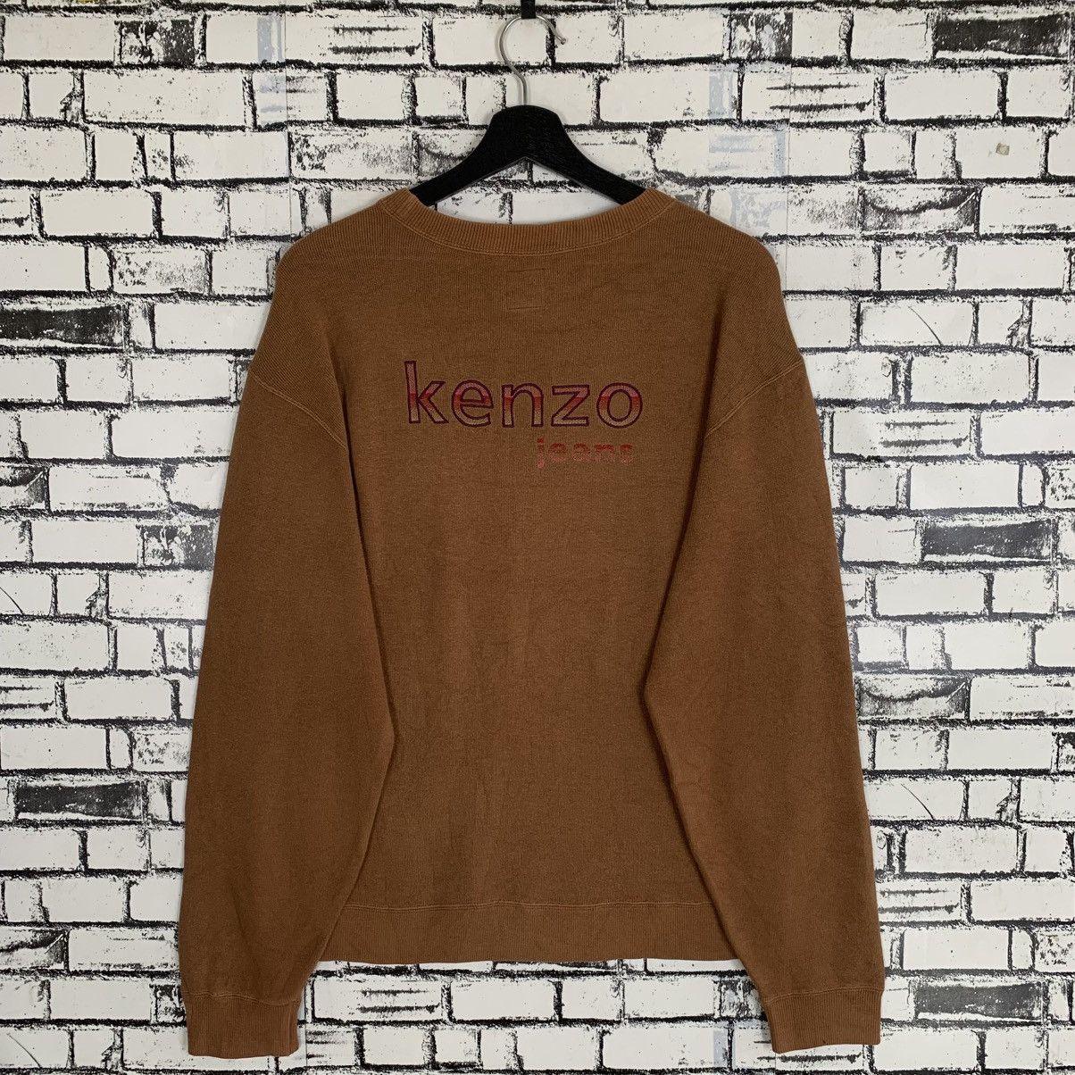 Kenzo Vintage Kenzo Jeans Sweatshirt Size L / US 10 / IT 46 - 4 Thumbnail
