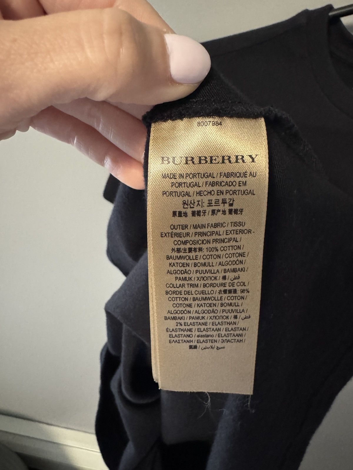 Burberry Burberry graphic logo tee black authentic sz XXS Size US XXS / EU 40 - 3 Thumbnail