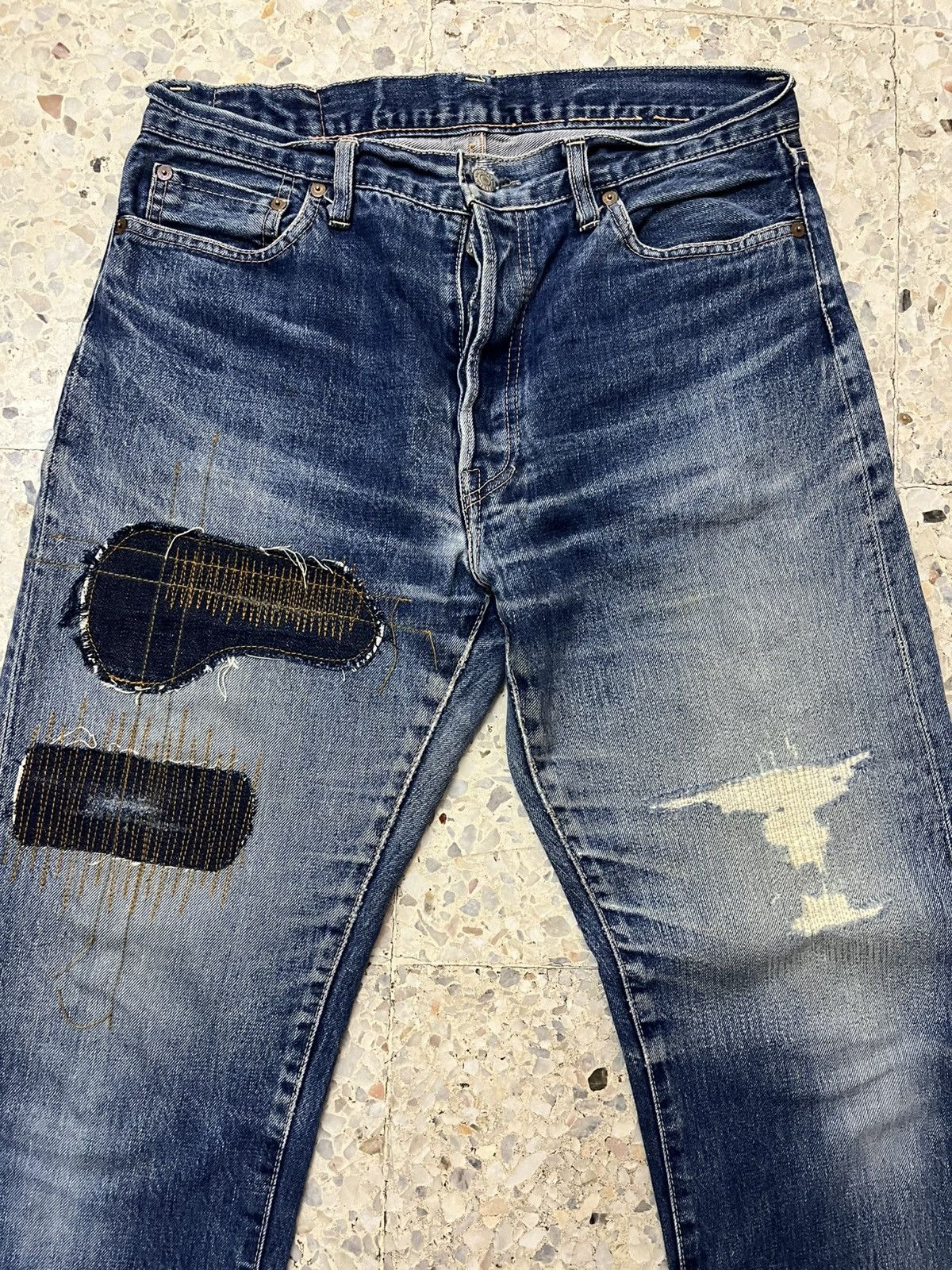 FOB Factory Vintage fob factory selevedge denime Size US 33 - 2 Thumbnail