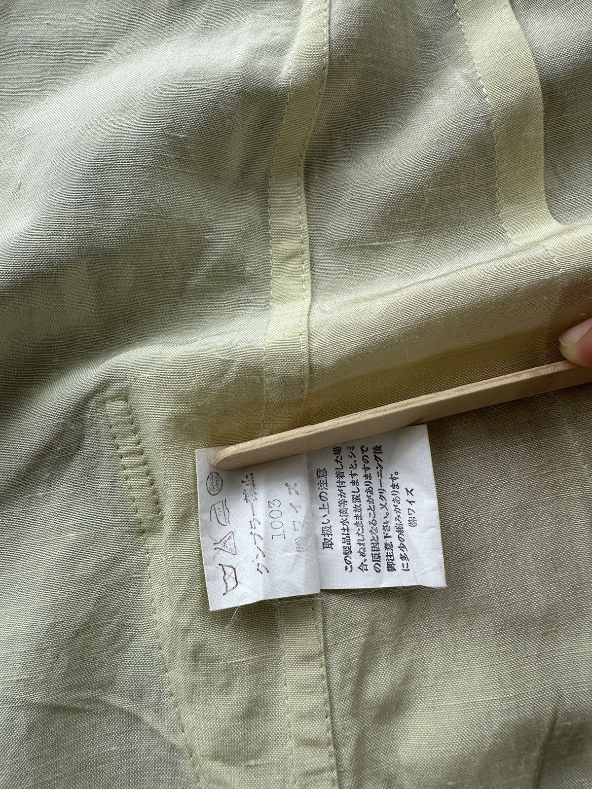 Designer × Vintage × Yohji Yamamoto Vintage Y’S Yohji Yamamoto short sleeve jacket Size S / US 4 / IT 40 - 13 Thumbnail