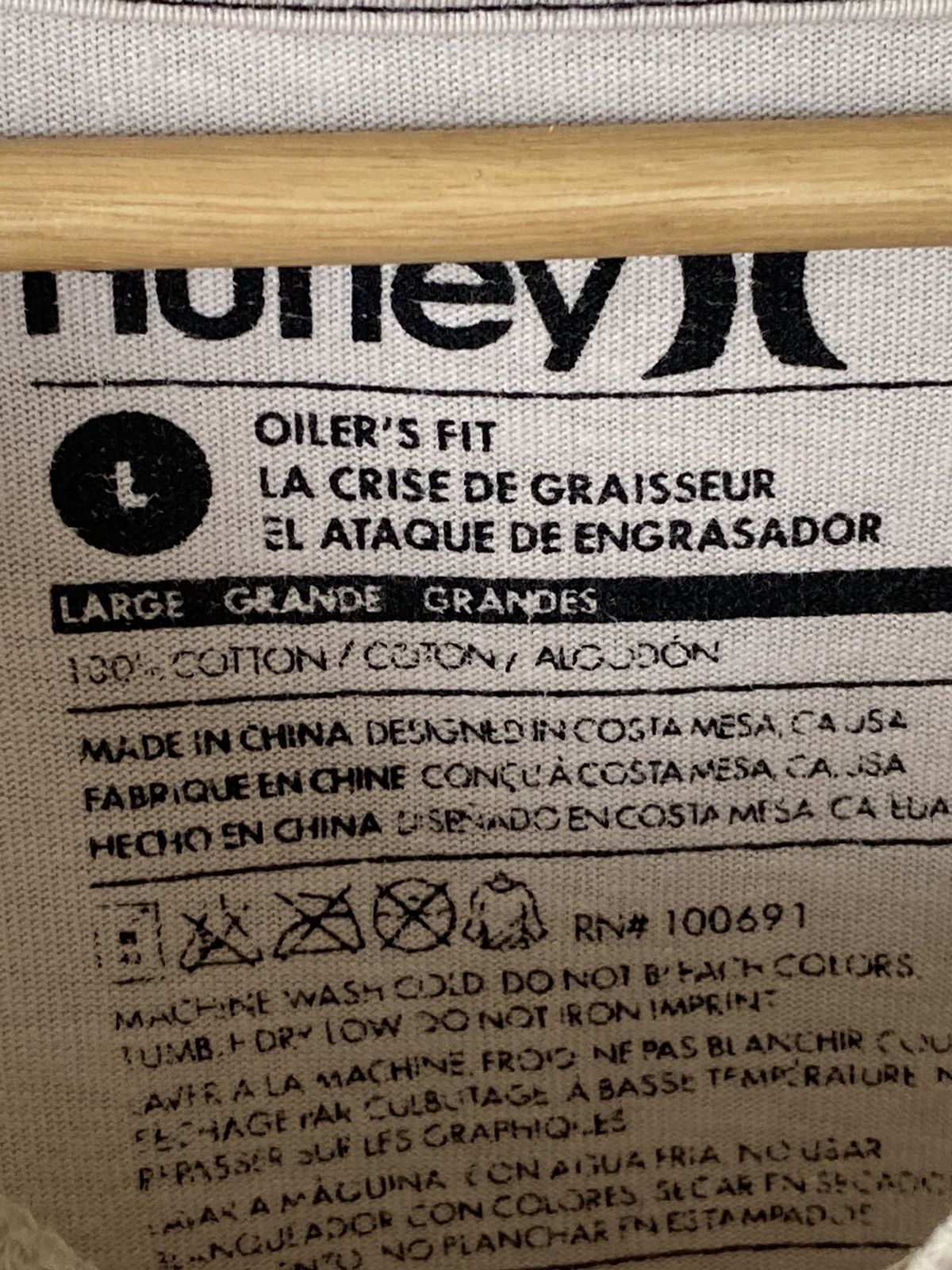Vintage Rare Y2K Hurley Police Skateboard Tees Size US L / EU 52-54 / 3 - 11 Thumbnail