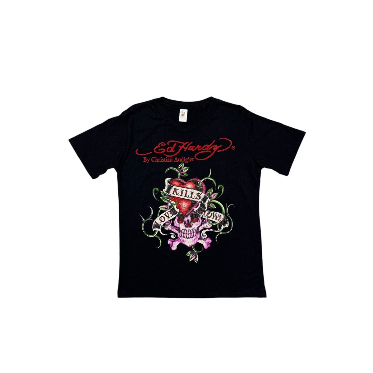 Christian Audigier × Ed Hardy Ed Hardy by Christian Audigier Women T-Shirt Size L Size L / US 10 / IT 46 - 1 Thumbnail