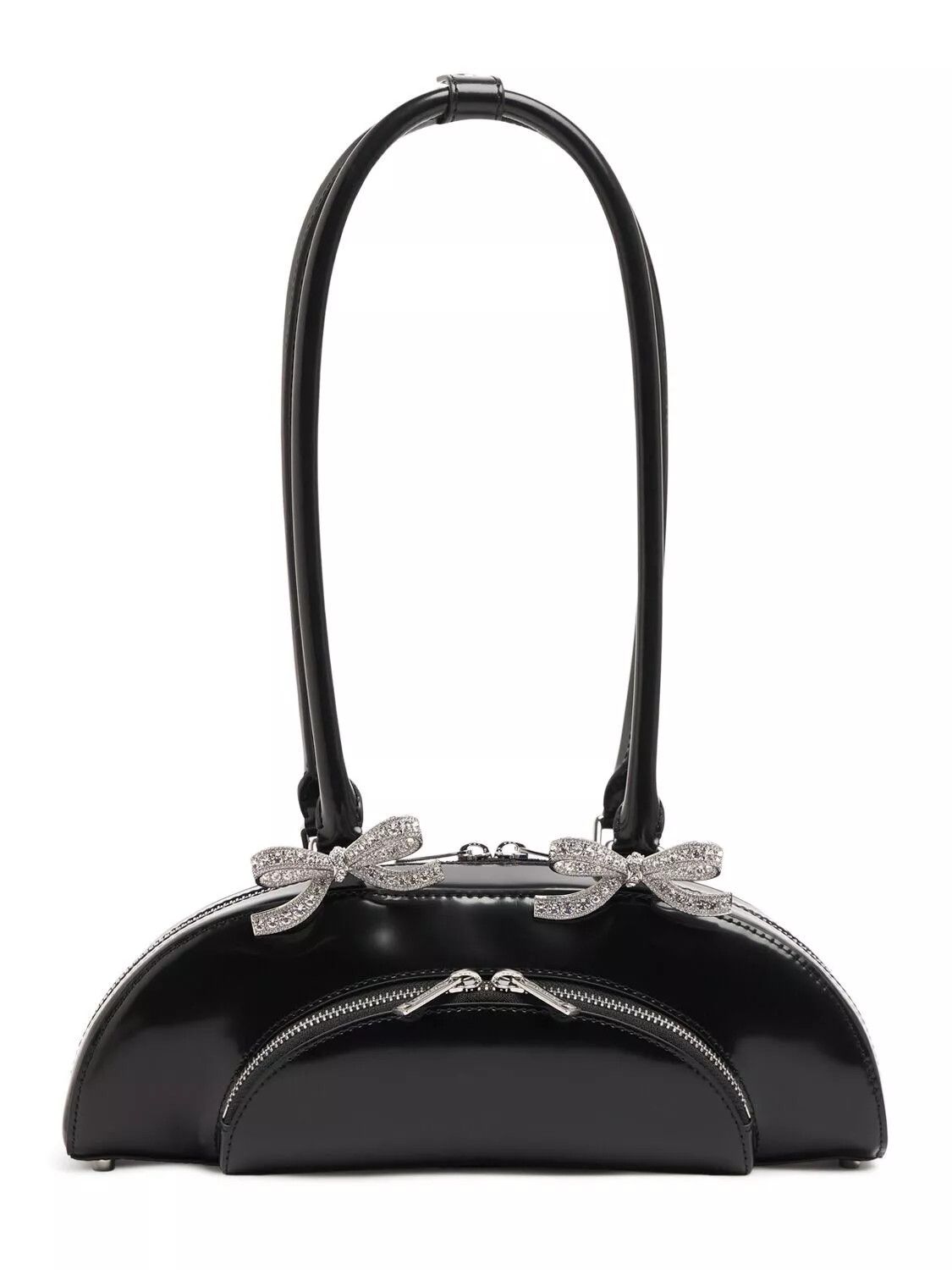 Self-Portrait SELF-PORTRAIT Black Leather Top Handle Bag New/Authentic Size ONE SIZE - 1 Thumbnail