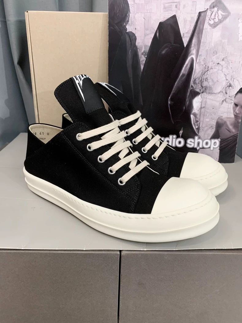 Rick Owens Rick Owens Low-top Converse casual shoes Size US 10 / EU 43 - 2 Thumbnail