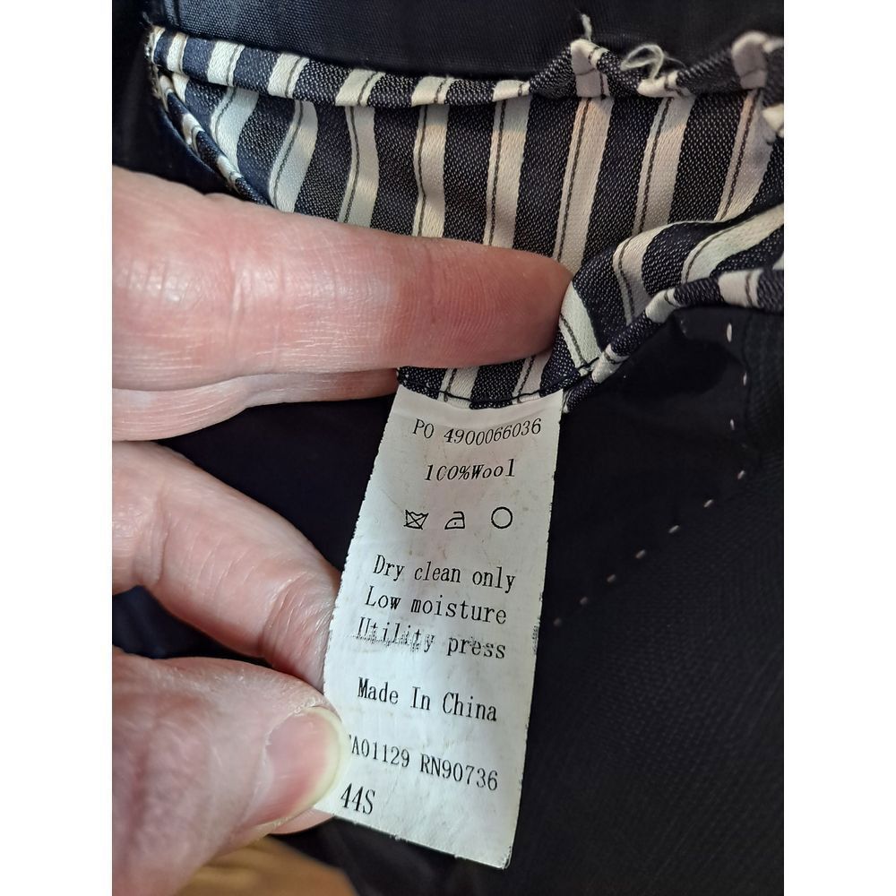 Austin Reed Austin Reed London Gray Wool Blazer Classic Business Formal Size 44R - 7 Thumbnail