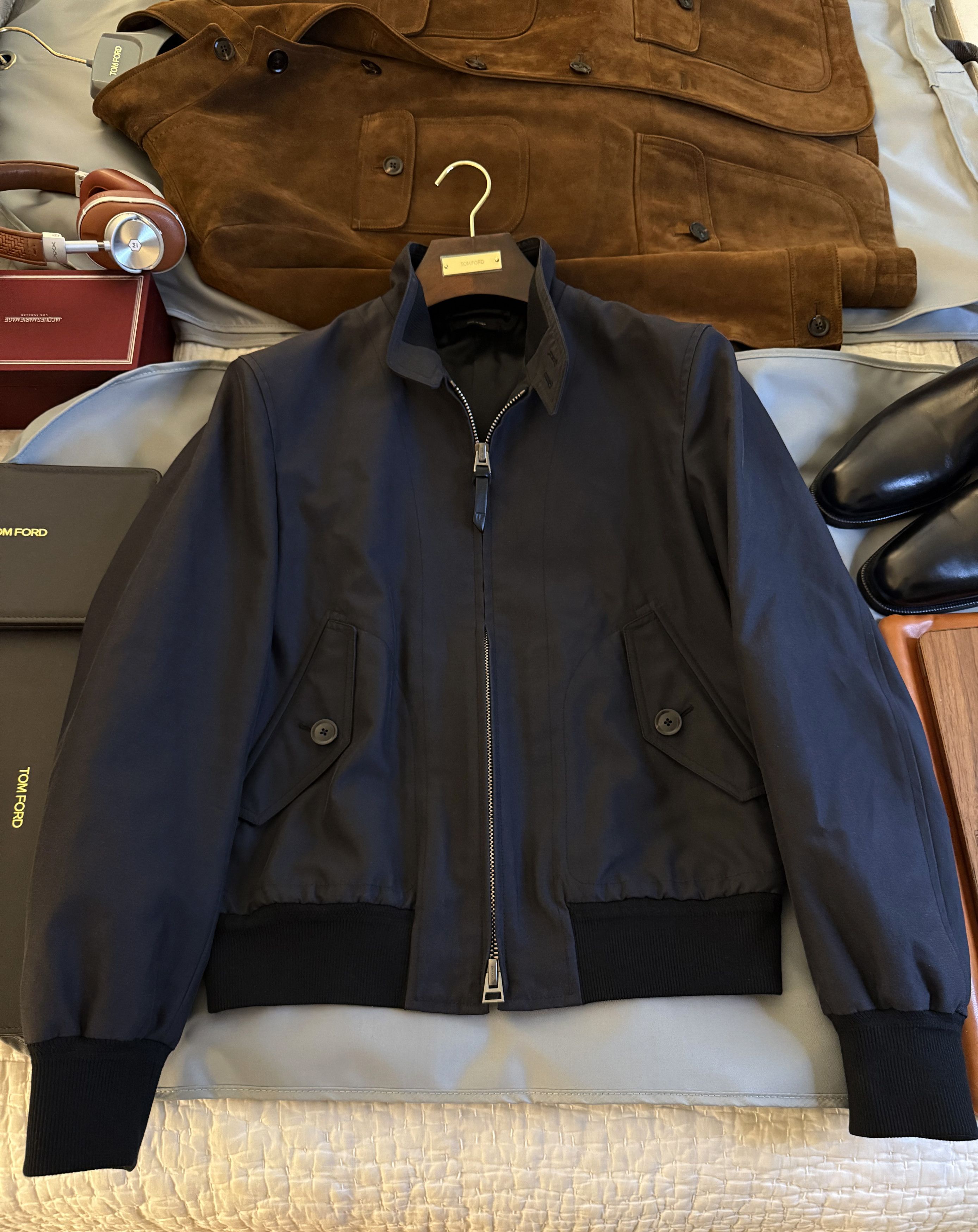 Tom Ford Best Dressed $4,300 w/tax Navy Bond Inspired Jacket Size US M / EU 48-50 / 2 - 2 Thumbnail