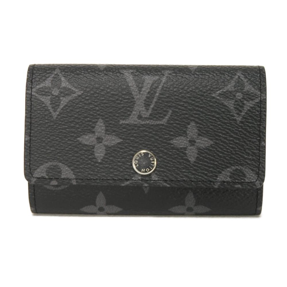 Louis Vuitton Louis Vuitton Louis Vuitton Multicles 6 Monogram Eclipse Leather Key Case Textile Key case M82603 DUTY FREE for USA Size ONE SIZE - 1 Thumbnail