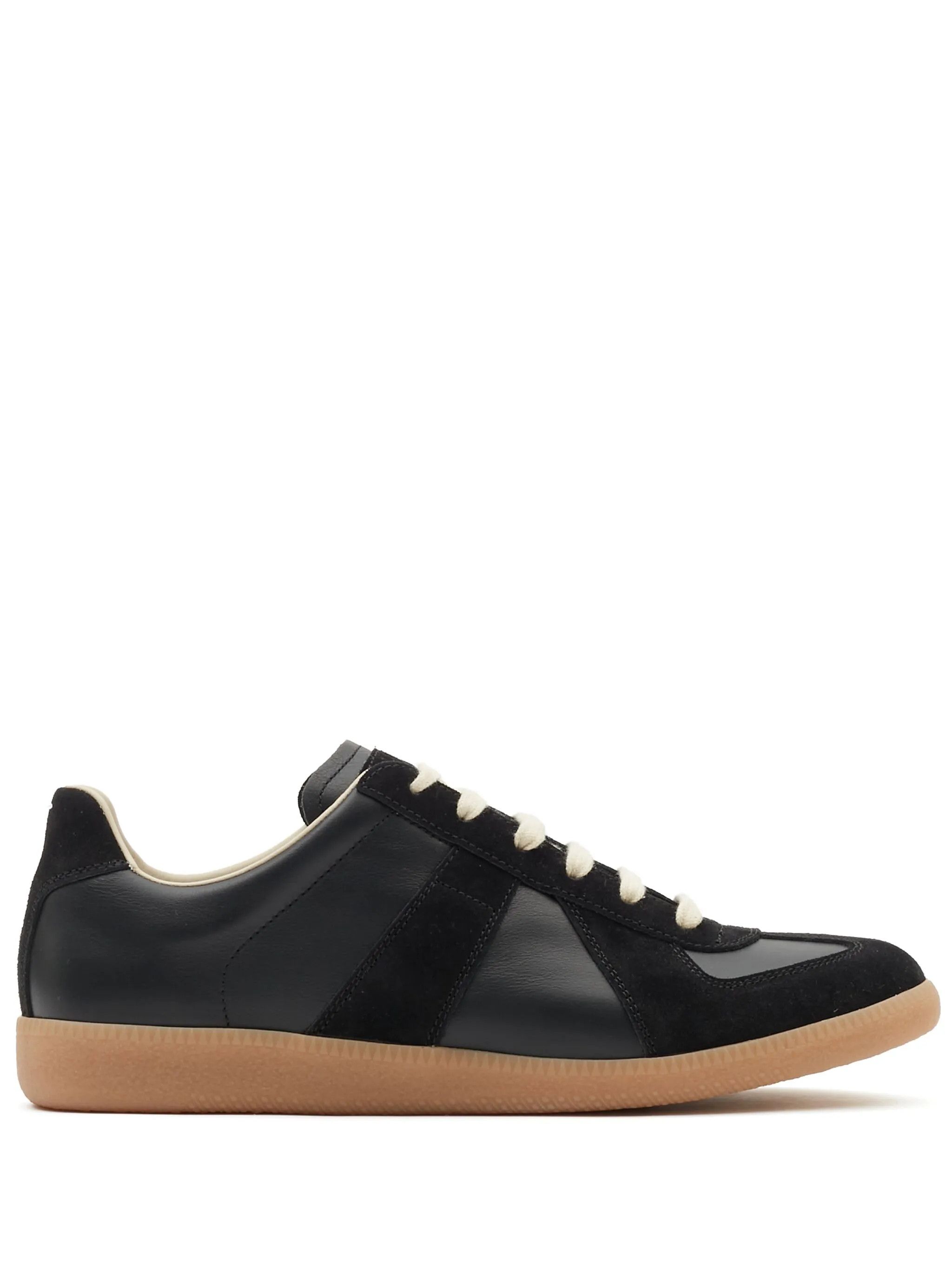 Maison Margiela o1bcso1str0226 Replica Low-Top Sneakers in Black Size US 11 / IT 41 - 1 Thumbnail
