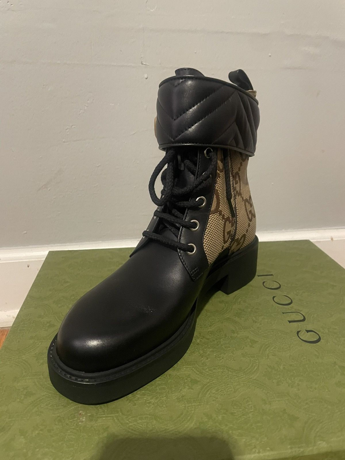 Gucci Flores calf Marco GG BOOT Size US 8 / IT 38 - 5 Thumbnail