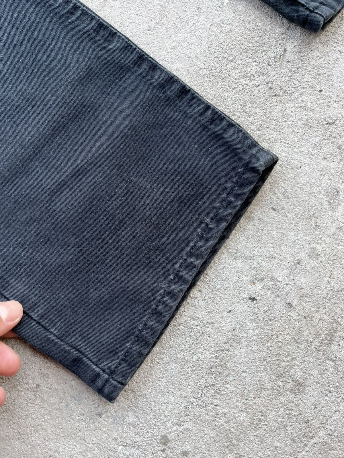Armani 90s Giorgio Armani Vintage Big Logo Washed Jeans Denim Y2K Size US 30 / EU 46 - 13 Thumbnail