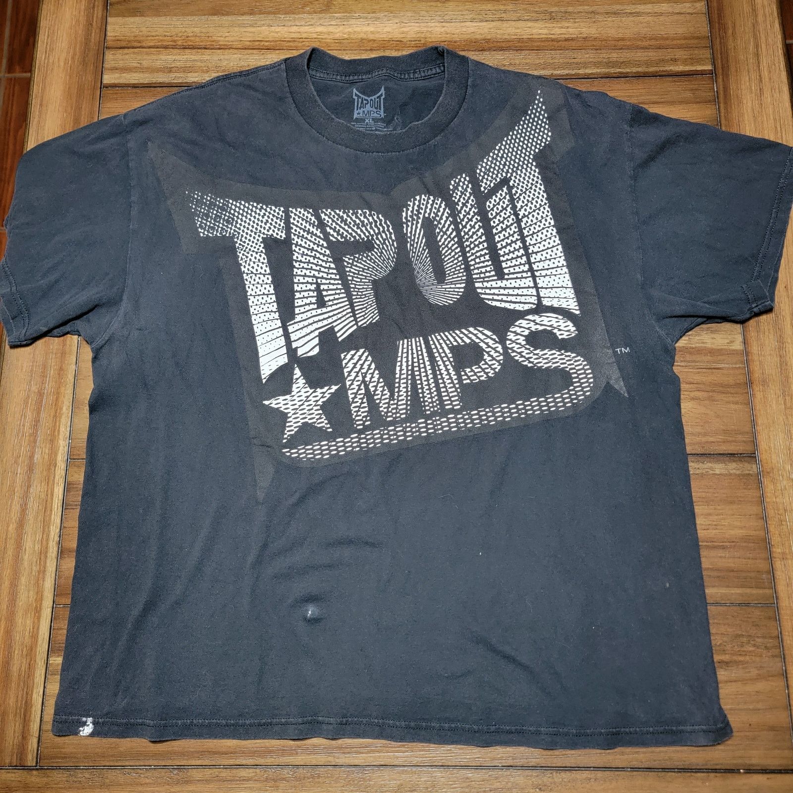 Tapout Tapout MPS Black Tee - Size XL Size US XL / EU 56 / 4 - 1 Thumbnail
